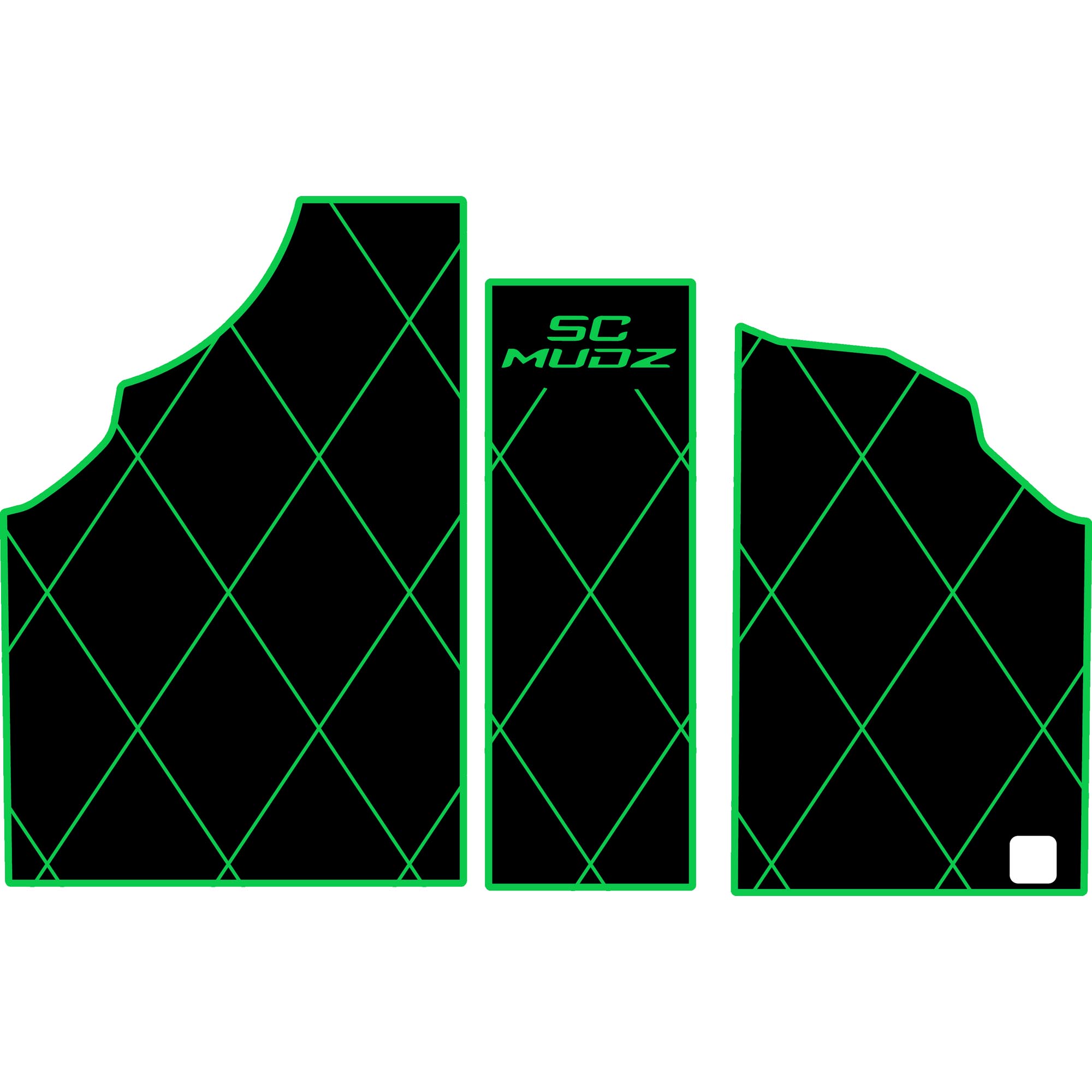 Can-Am Defender - 2 Seat Floor Mats - OEM