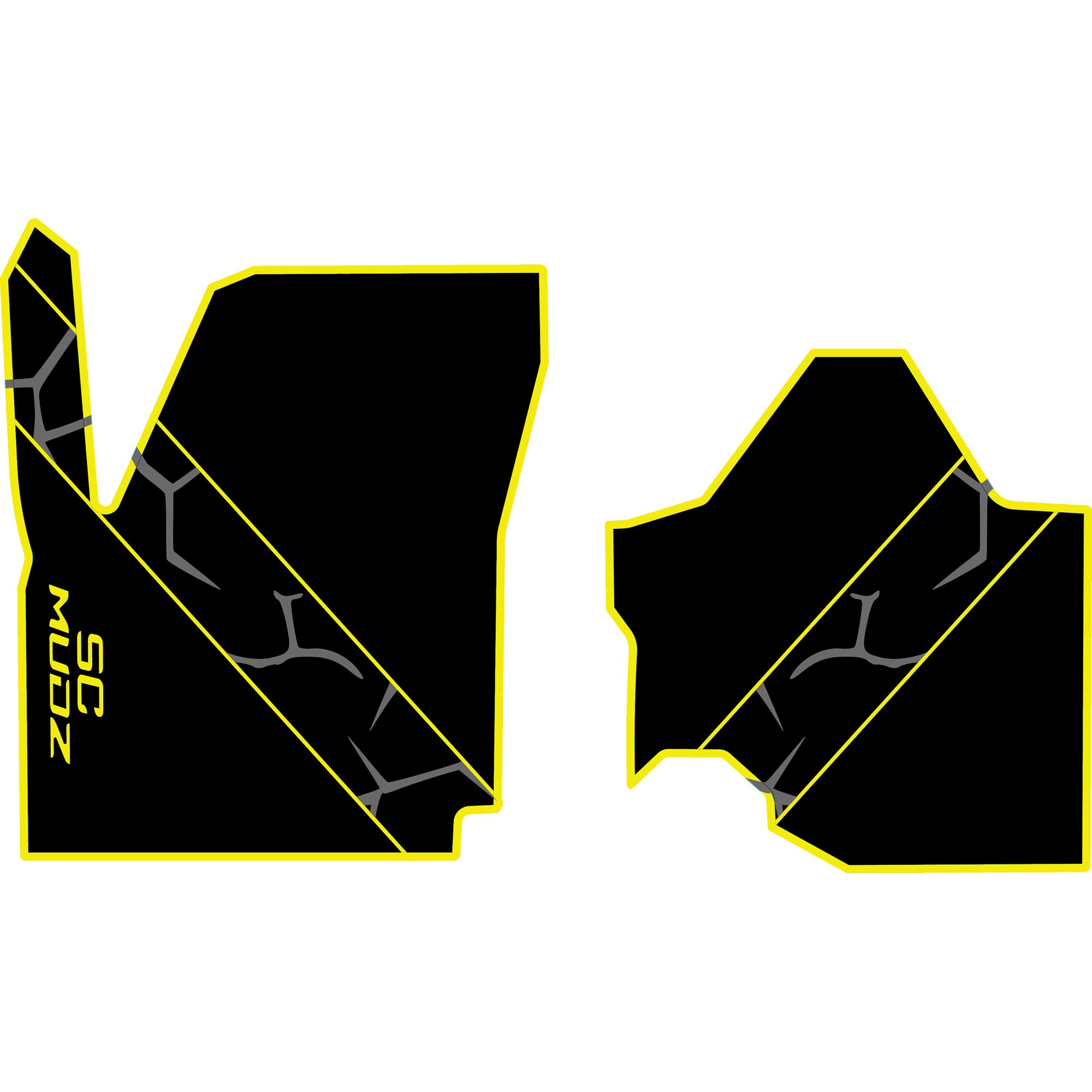 2023-2025 Can-Am Maverick R - 2 Seat Floor Mats - OEM