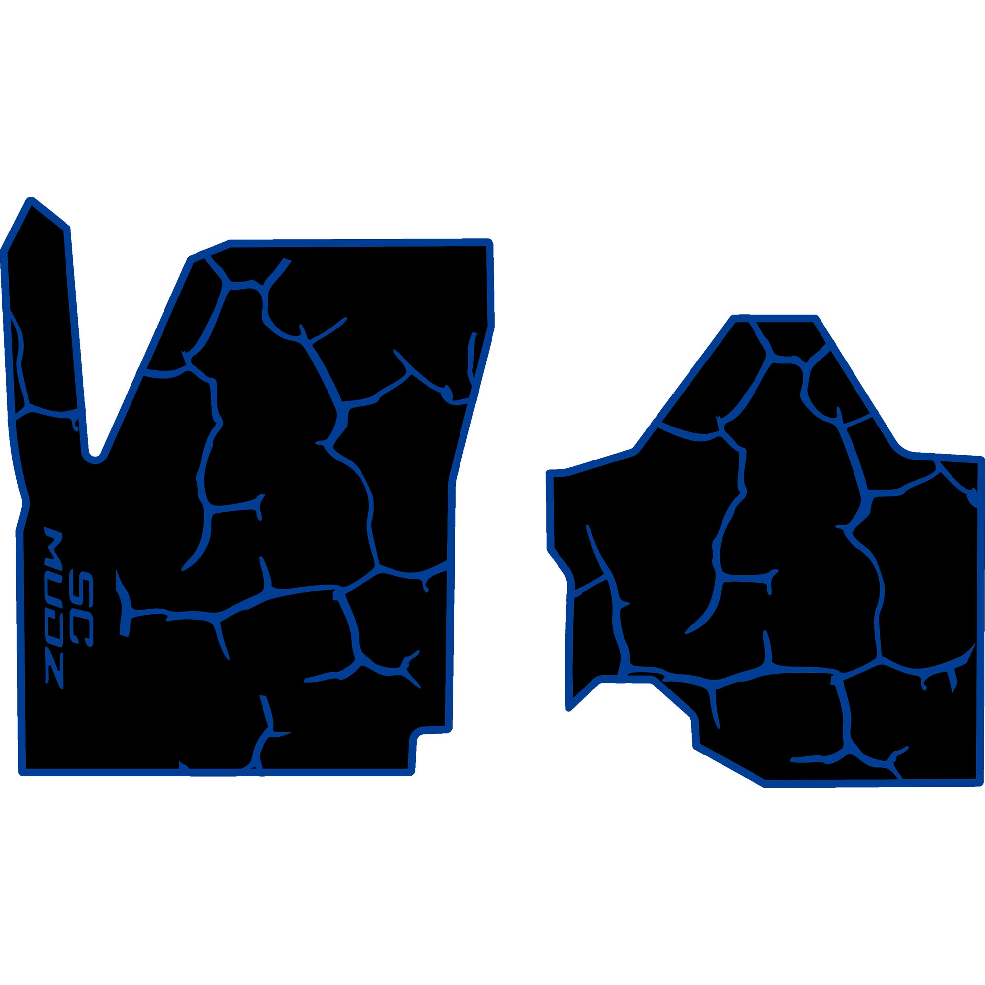 2023-2025 Can-Am Maverick R - 2 Seat Floor Mats - OEM