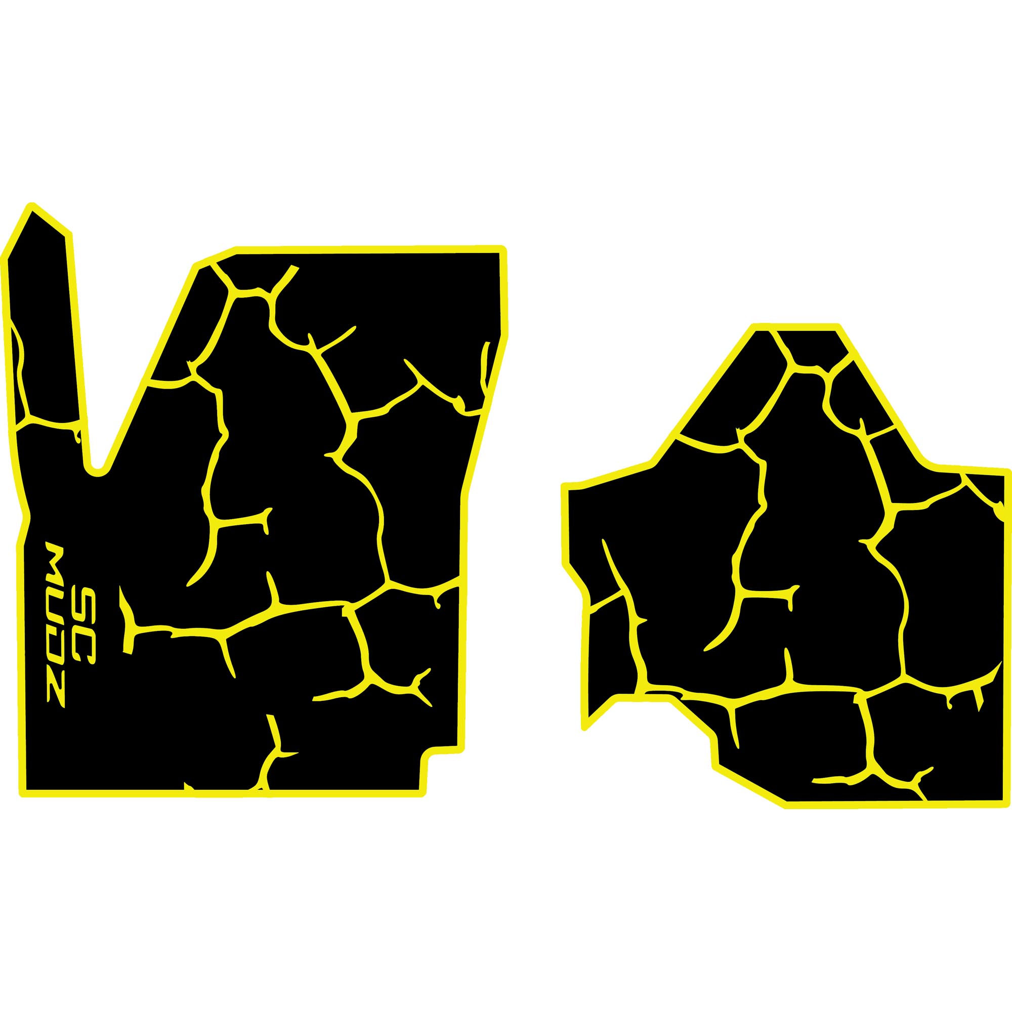 2023-2025 Can-Am Maverick R - 2 Seat Floor Mats - OEM