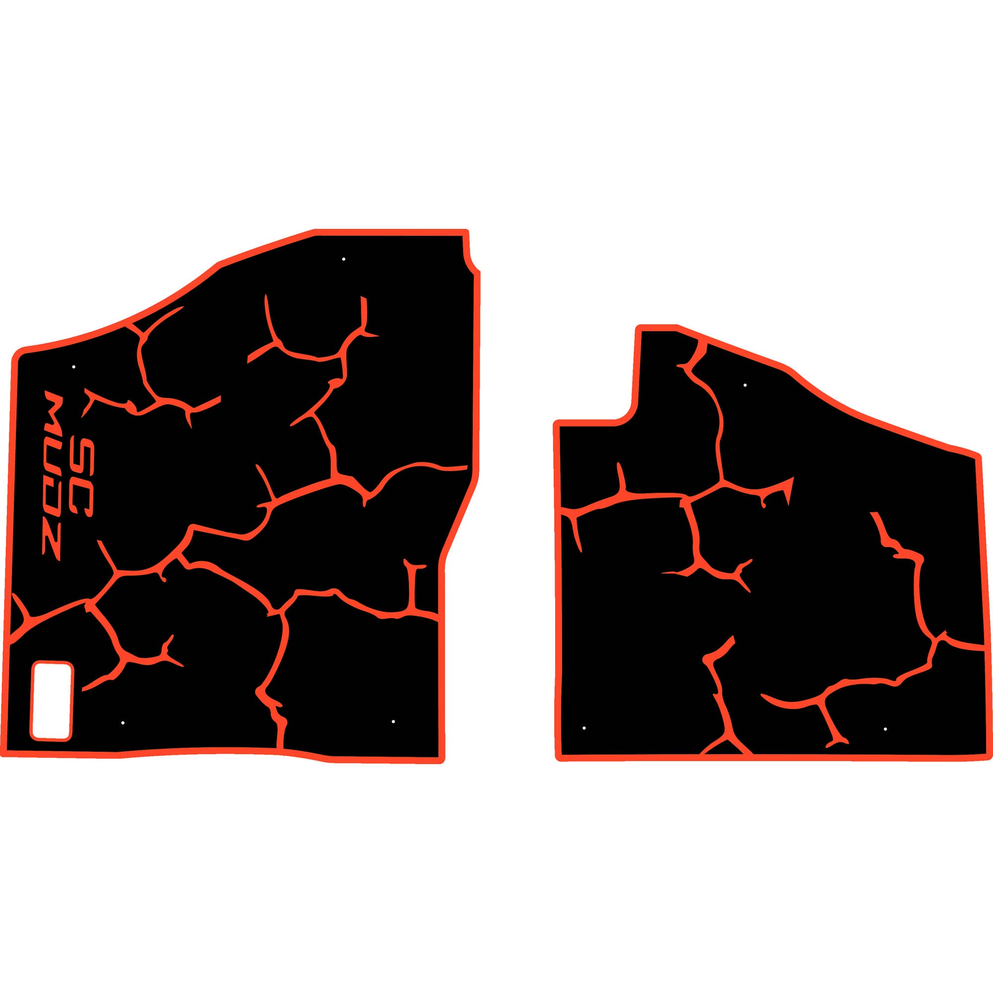 Polaris Xpedition - 2 Seat Floor Mats - OEM