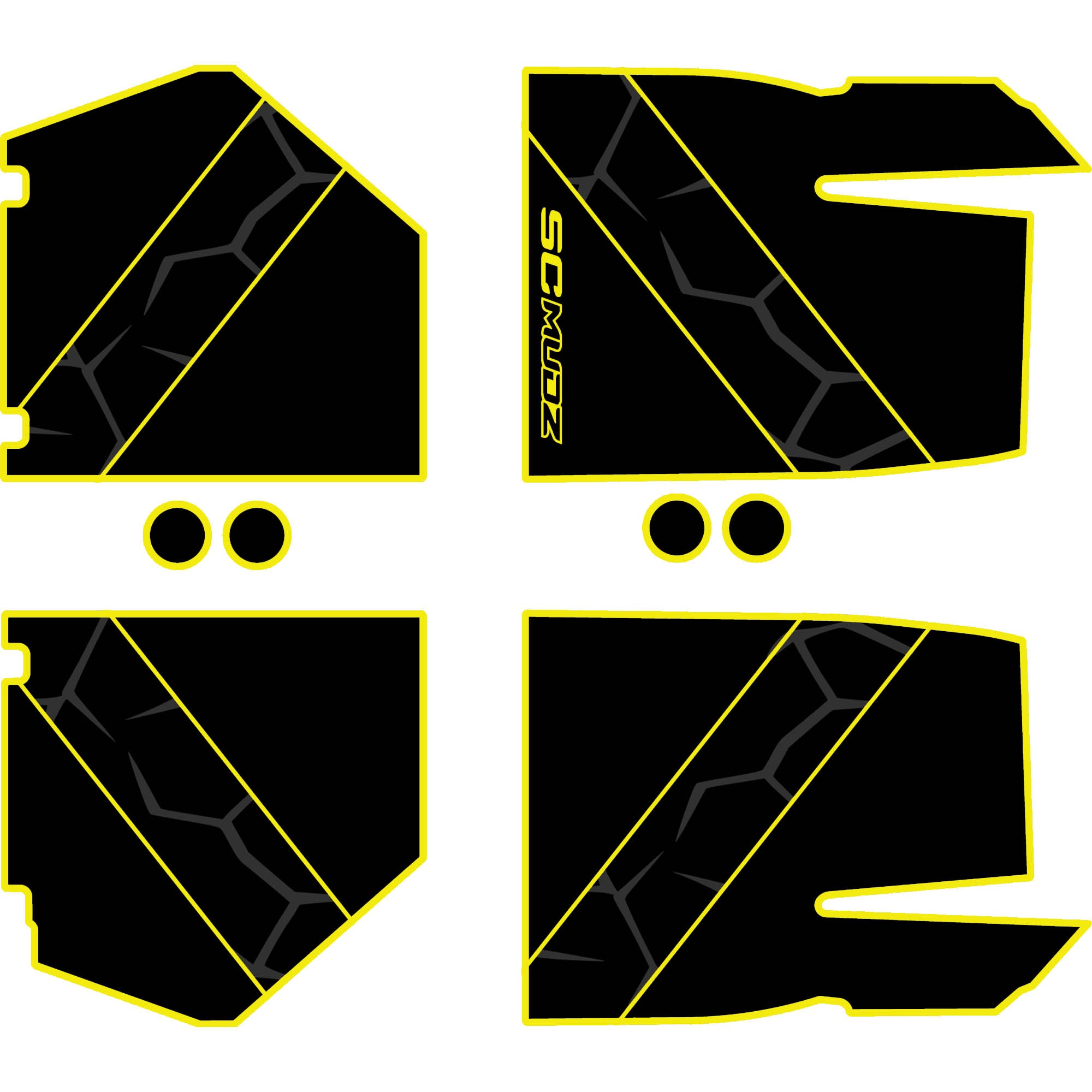 Speed UTV El Jefe - 4 Seat Floor Mats - OEM