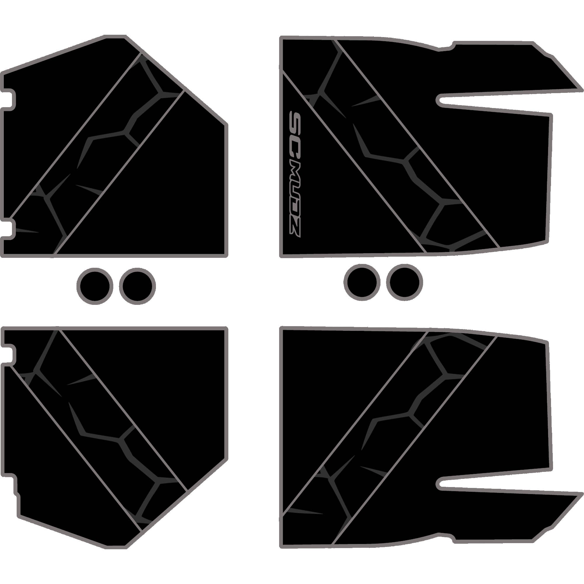 Speed UTV El Jefe - 4 Seat Floor Mats - OEM