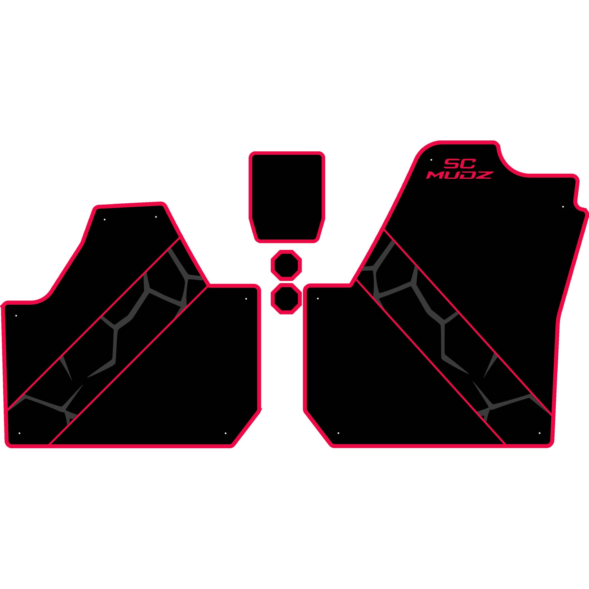 Can-Am Maverick X3 - 2 Seat Floor Mats - OEM