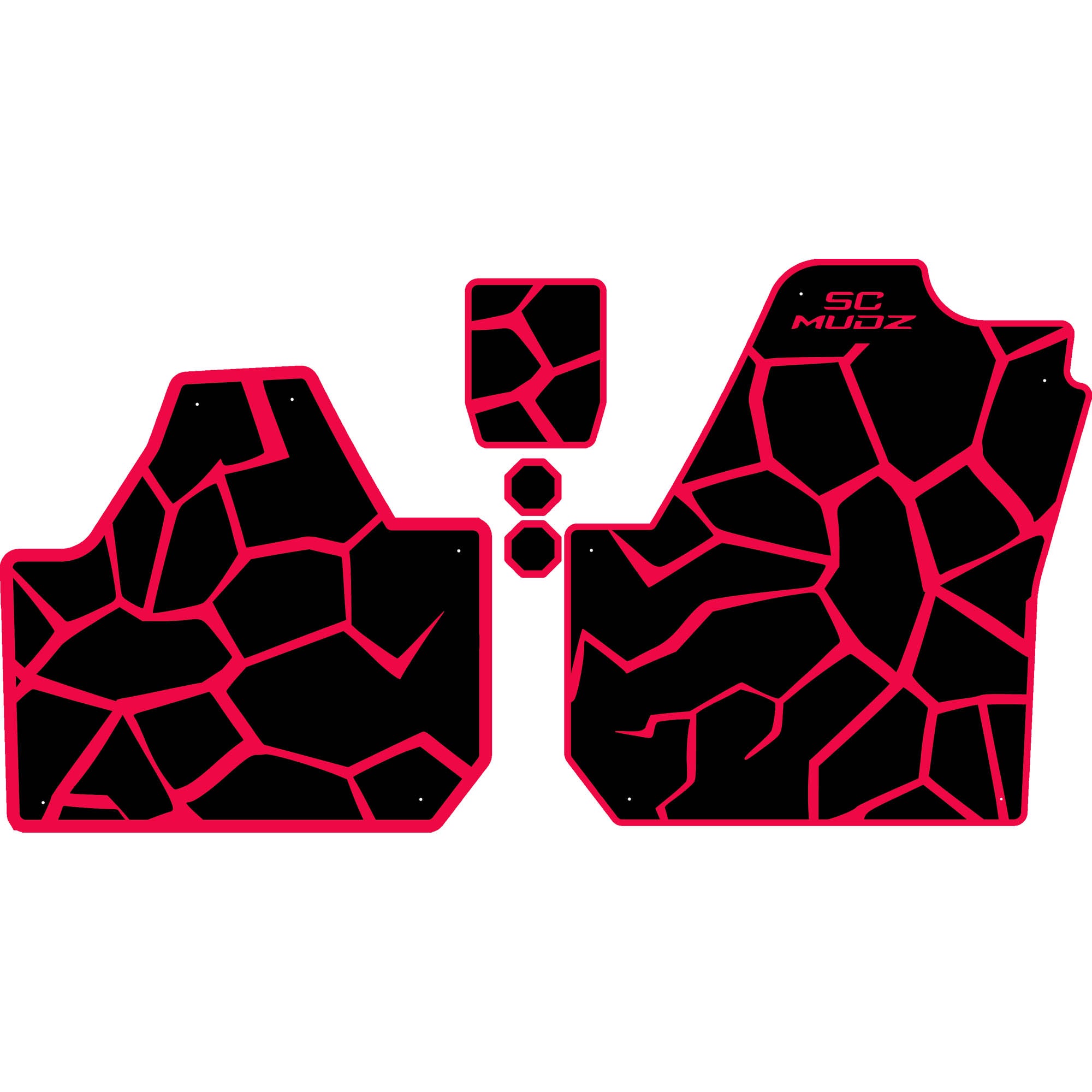 Can-Am Maverick X3 - 2 Seat Floor Mats - OEM