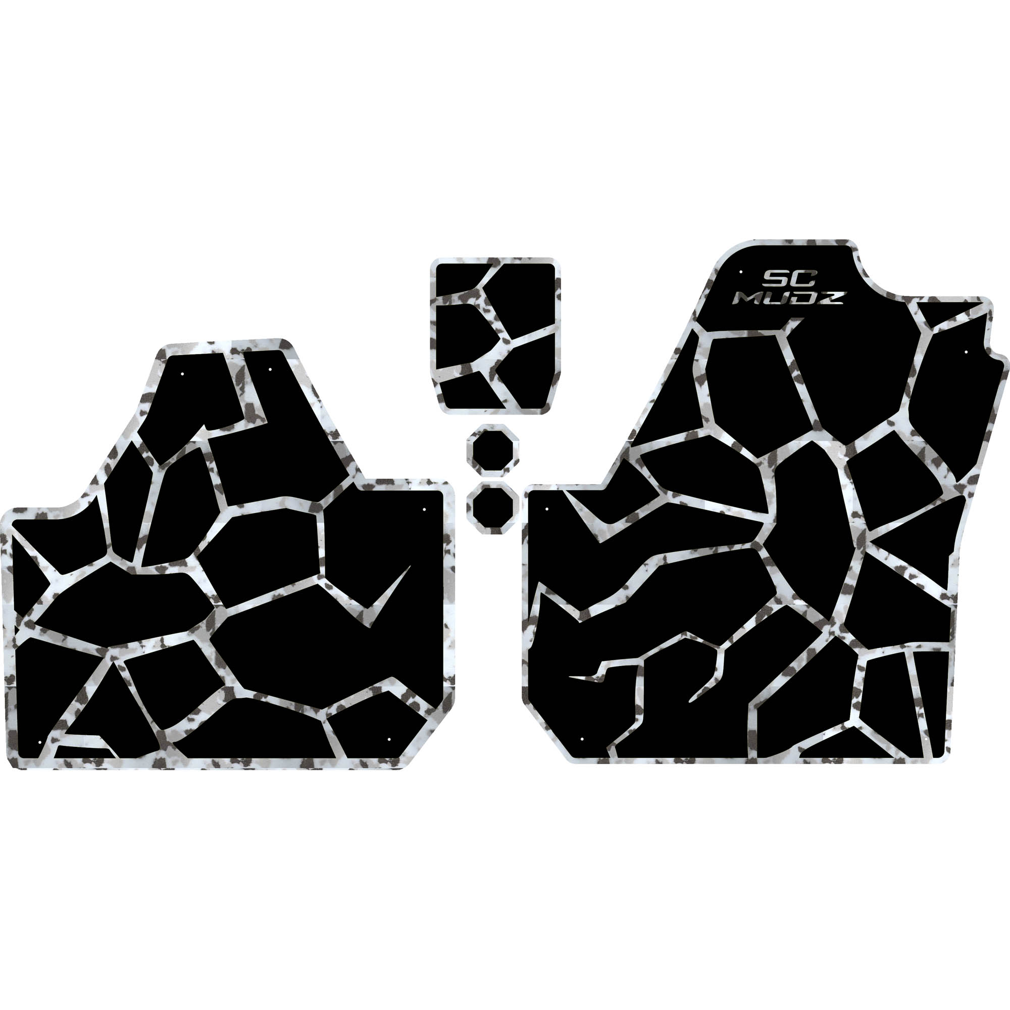 Can-Am Maverick X3 - 2 Seat Floor Mats - OEM