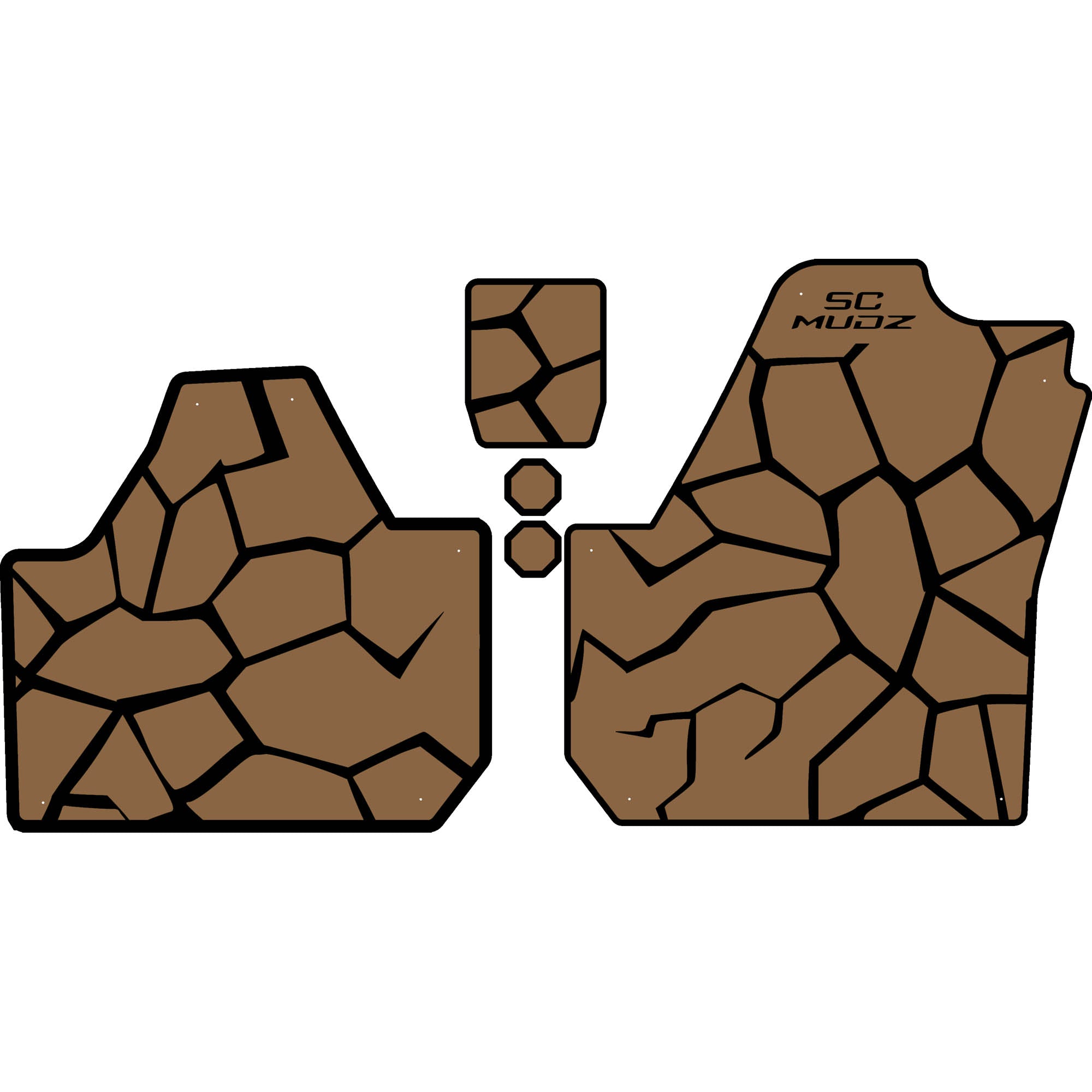 Can-Am Maverick X3 - 2 Seat Floor Mats - OEM