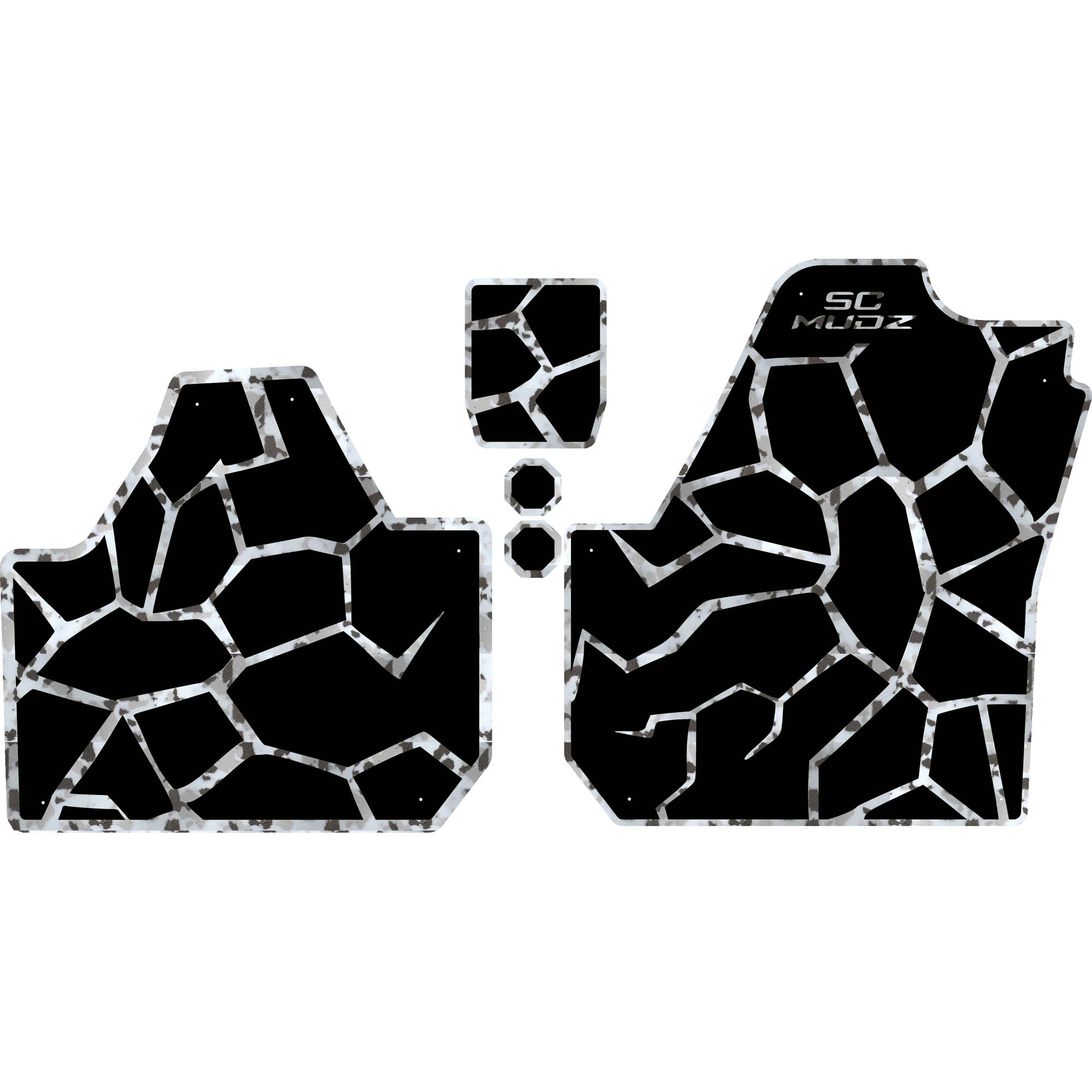 Can-Am Maverick X3 - 2 Seat Floor Mats - OEM