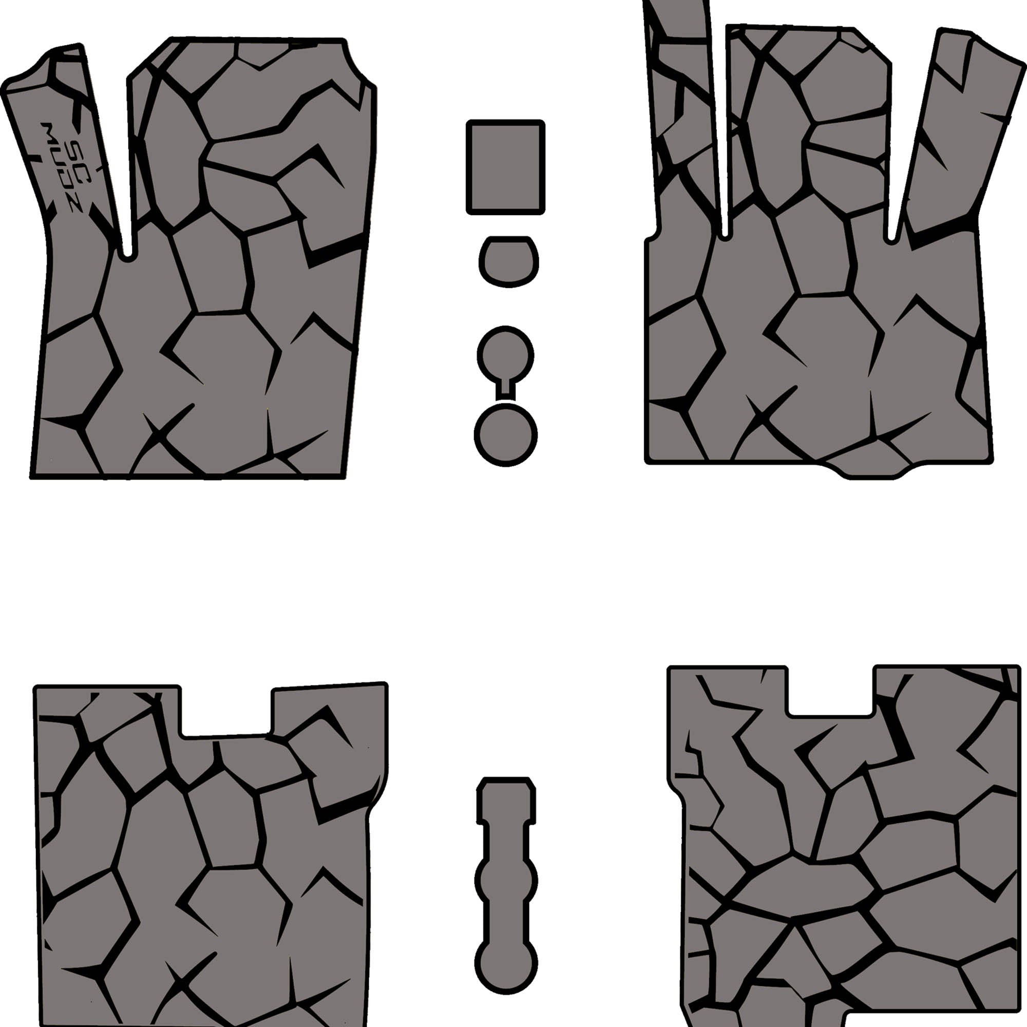 2022-2026 Polaris RZR Pro R - 4 Seat Floor Mats - OEM