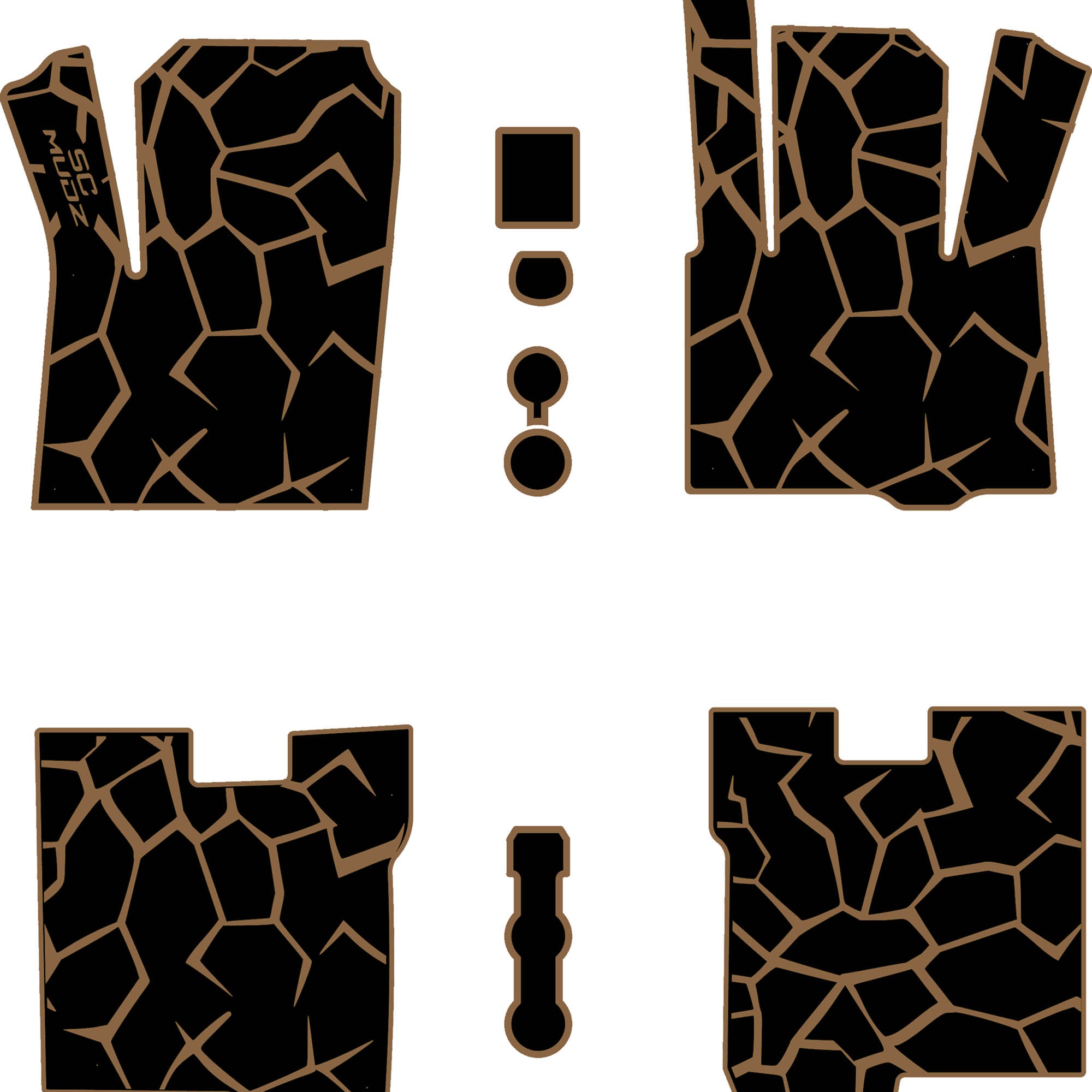 2022-2026 Polaris RZR Pro R - 4 Seat Floor Mats - OEM