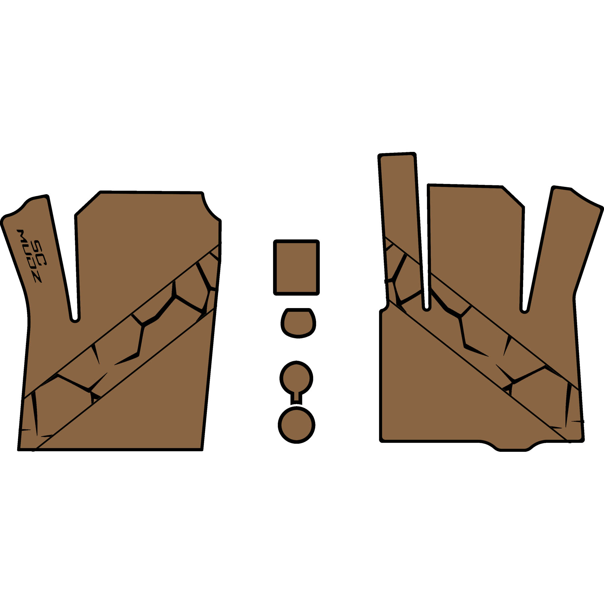 2022-2026 Polaris RZR Pro R - 2 Seat Floor Mats - OEM