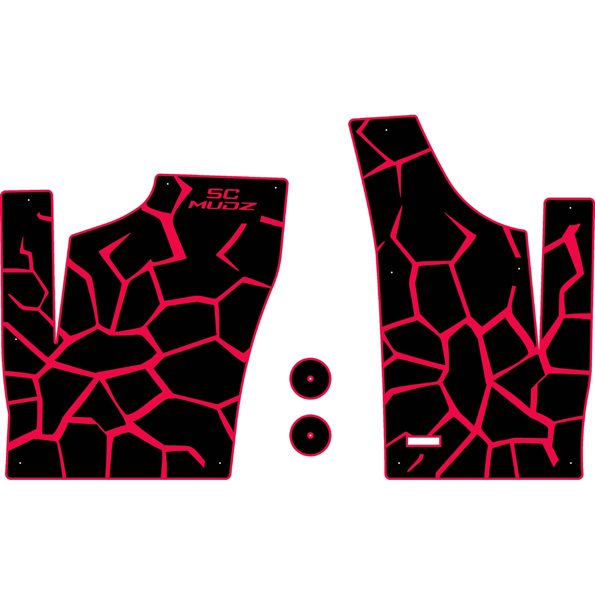 Polaris RZR 1000 - 2 Seat Floor Mats - OEM