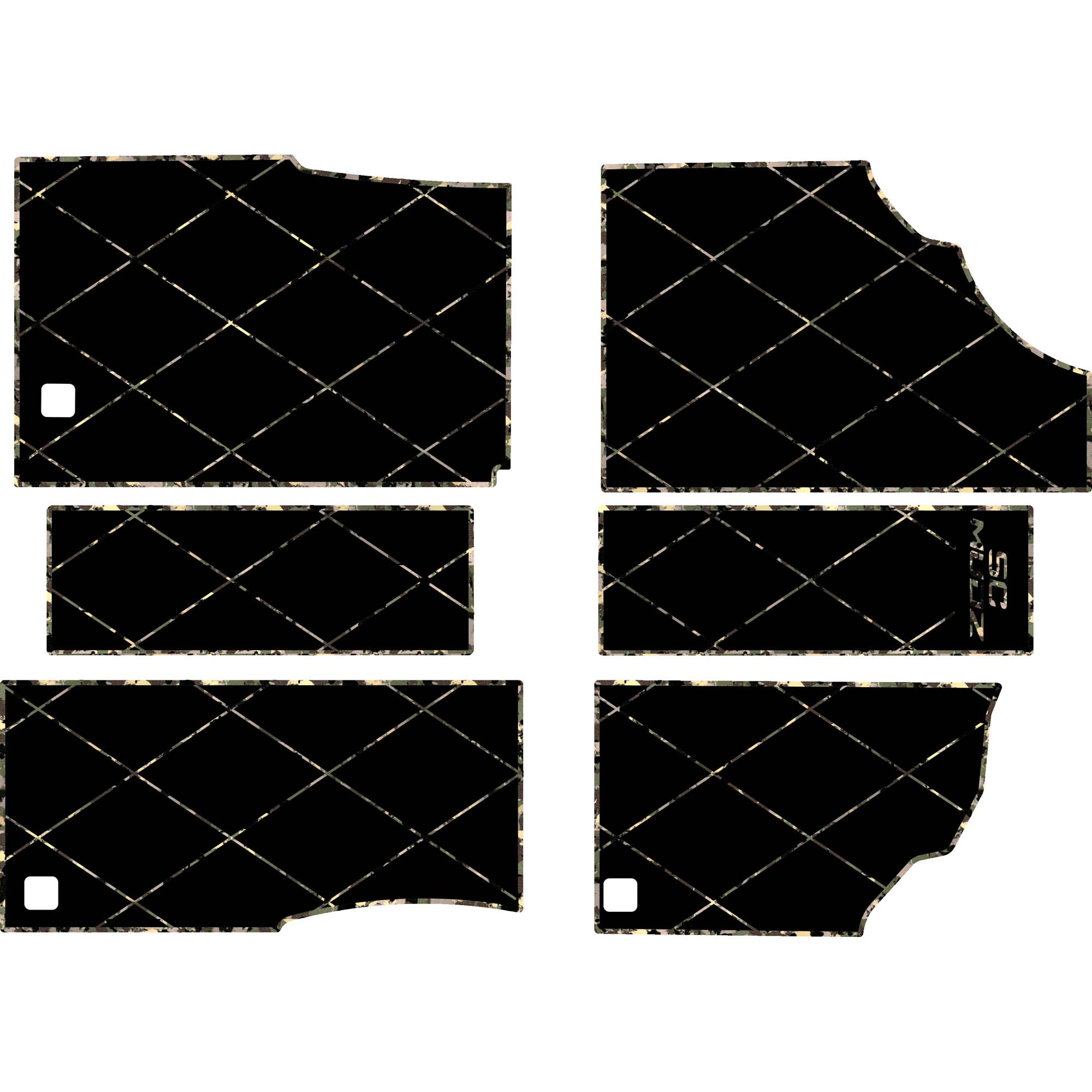 Can-Am Defender - 4 Seat Floor Mats - OEM