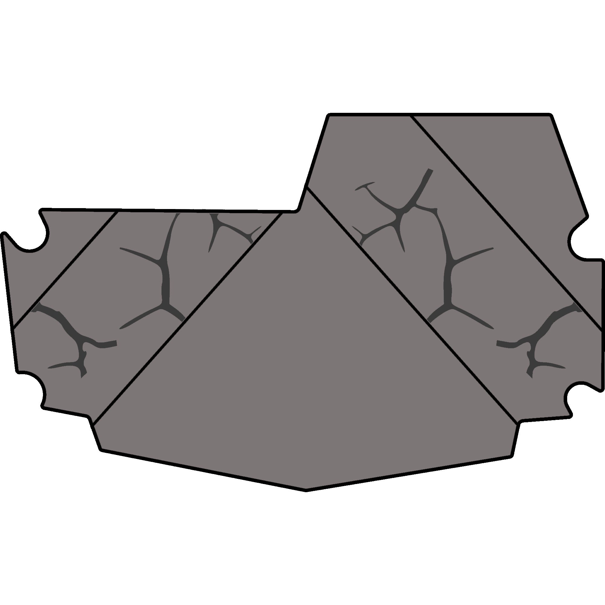 2011-2014 Polaris RZR 900 XP - 2 Seat Bed Mat - OEM