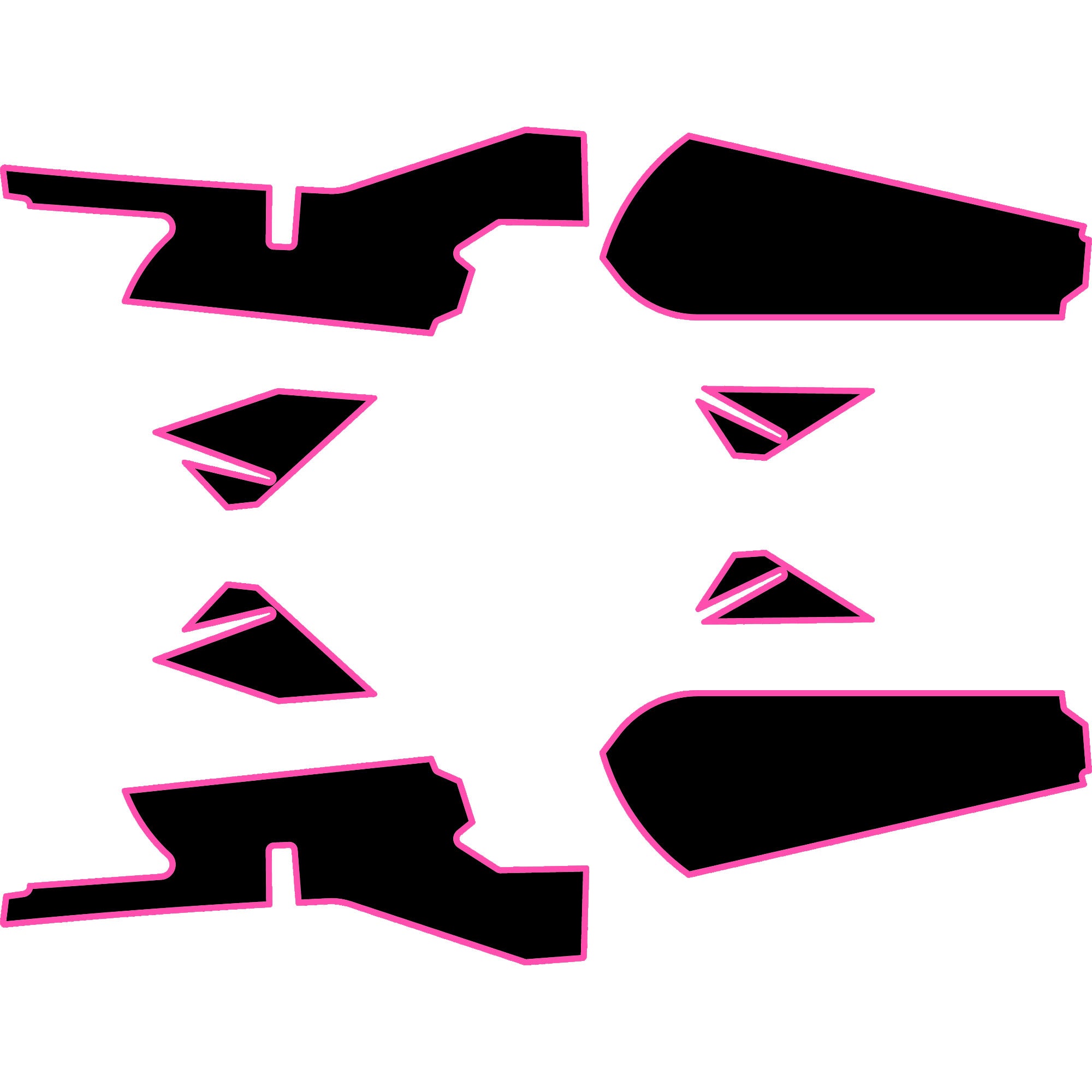 Can-Am Maverick X3 - 4 Seat Door Liners - OEM