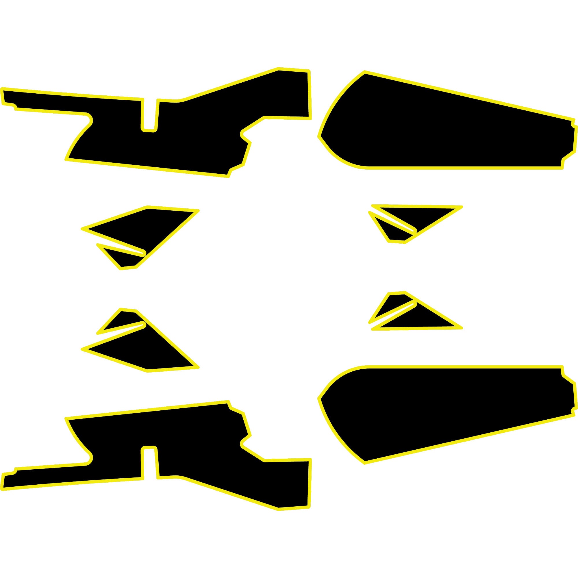 Can-Am Maverick X3 - 4 Seat Door Liners - OEM