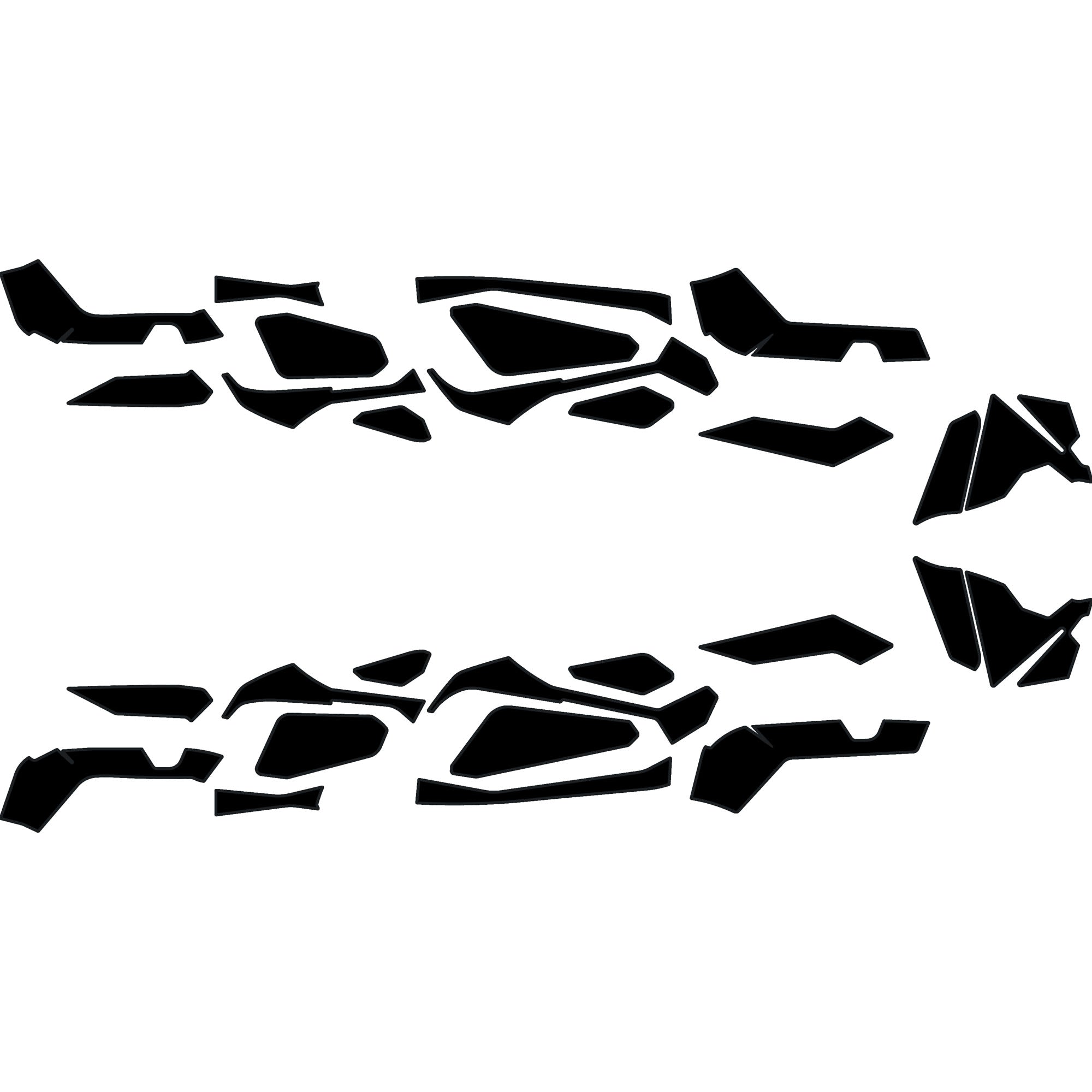 2024-2025 Can-Am Maverick R - 4 Seat Door Liners & Dash Kit - OEM