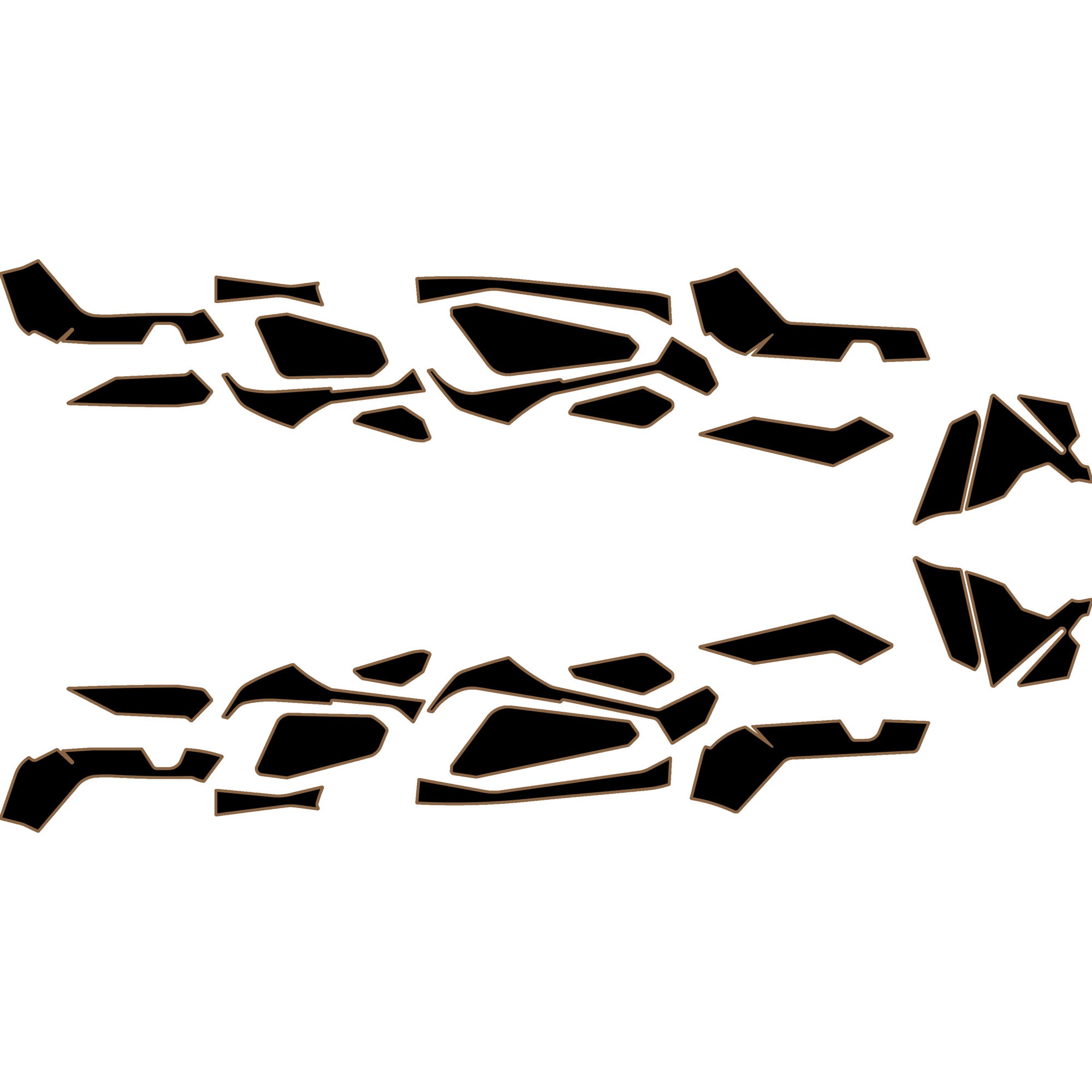 2024-2025 Can-Am Maverick R - 4 Seat Door Liners & Dash Kit - OEM