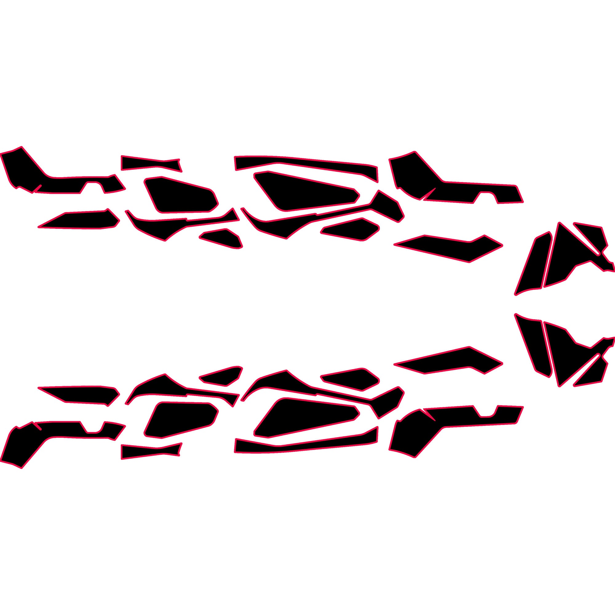 2024-2025 Can-Am Maverick R - 4 Seat Door Liners & Dash Kit - OEM