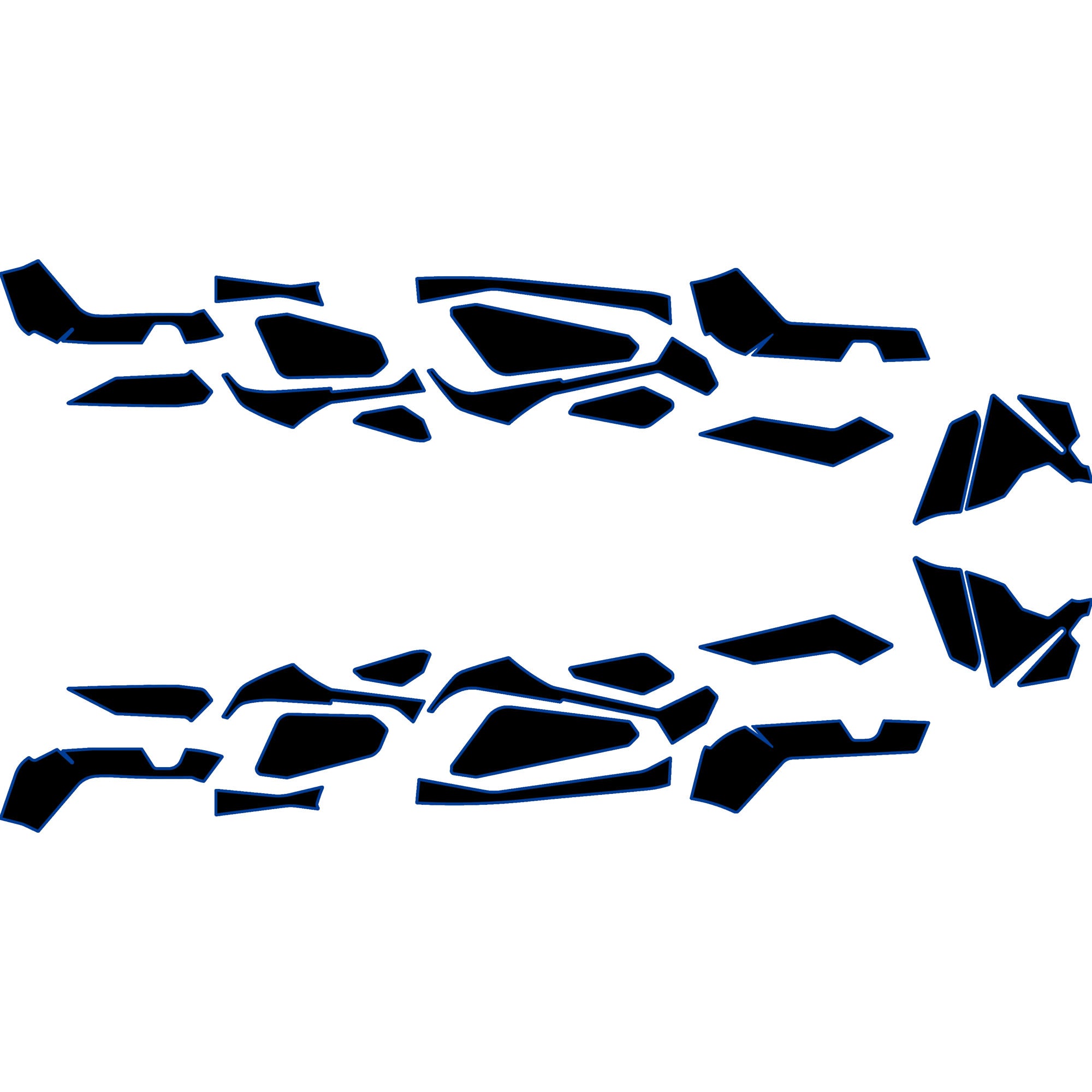 2024-2025 Can-Am Maverick R - 4 Seat Door Liners & Dash Kit - OEM