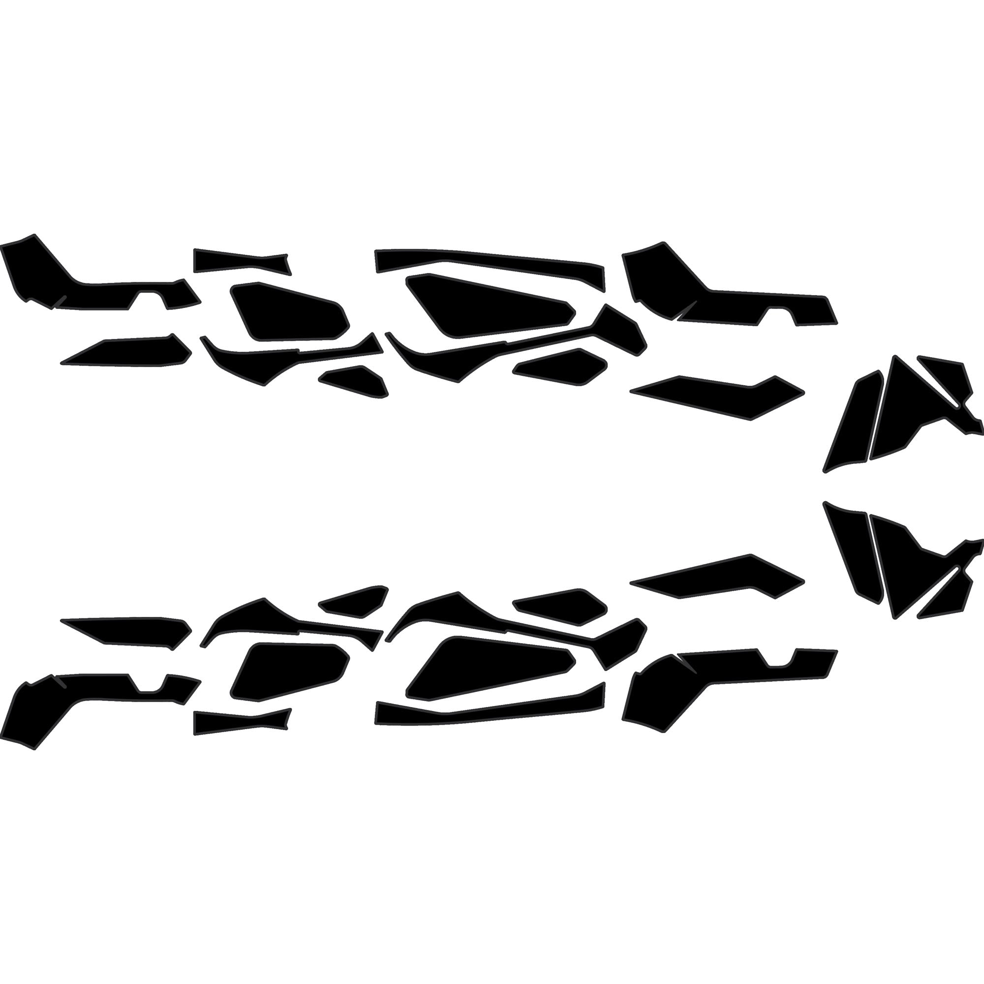 2024-2025 Can-Am Maverick R - 4 Seat Door Liners & Dash Kit - OEM