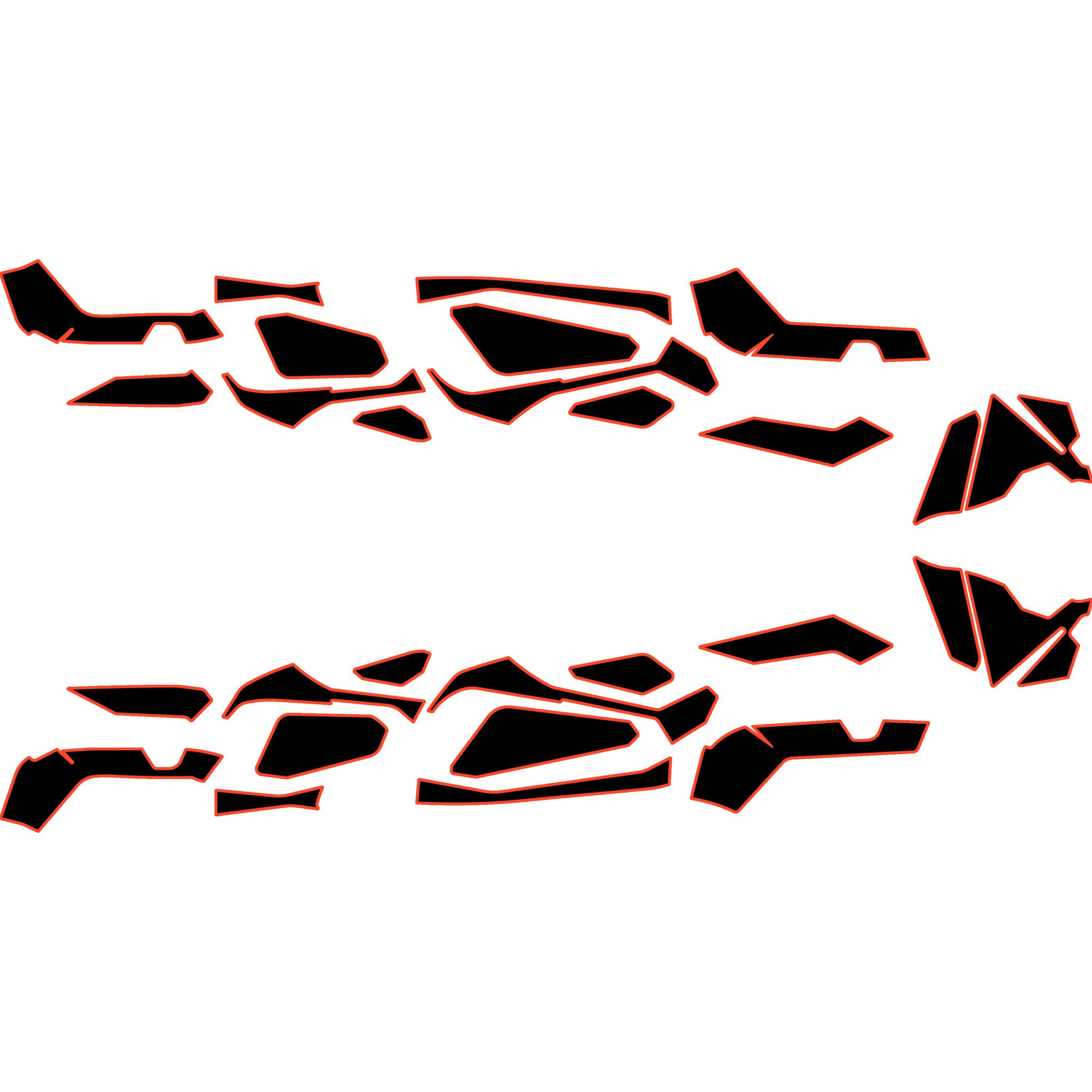 2024-2025 Can-Am Maverick R - 4 Seat Door Liners & Dash Kit - OEM