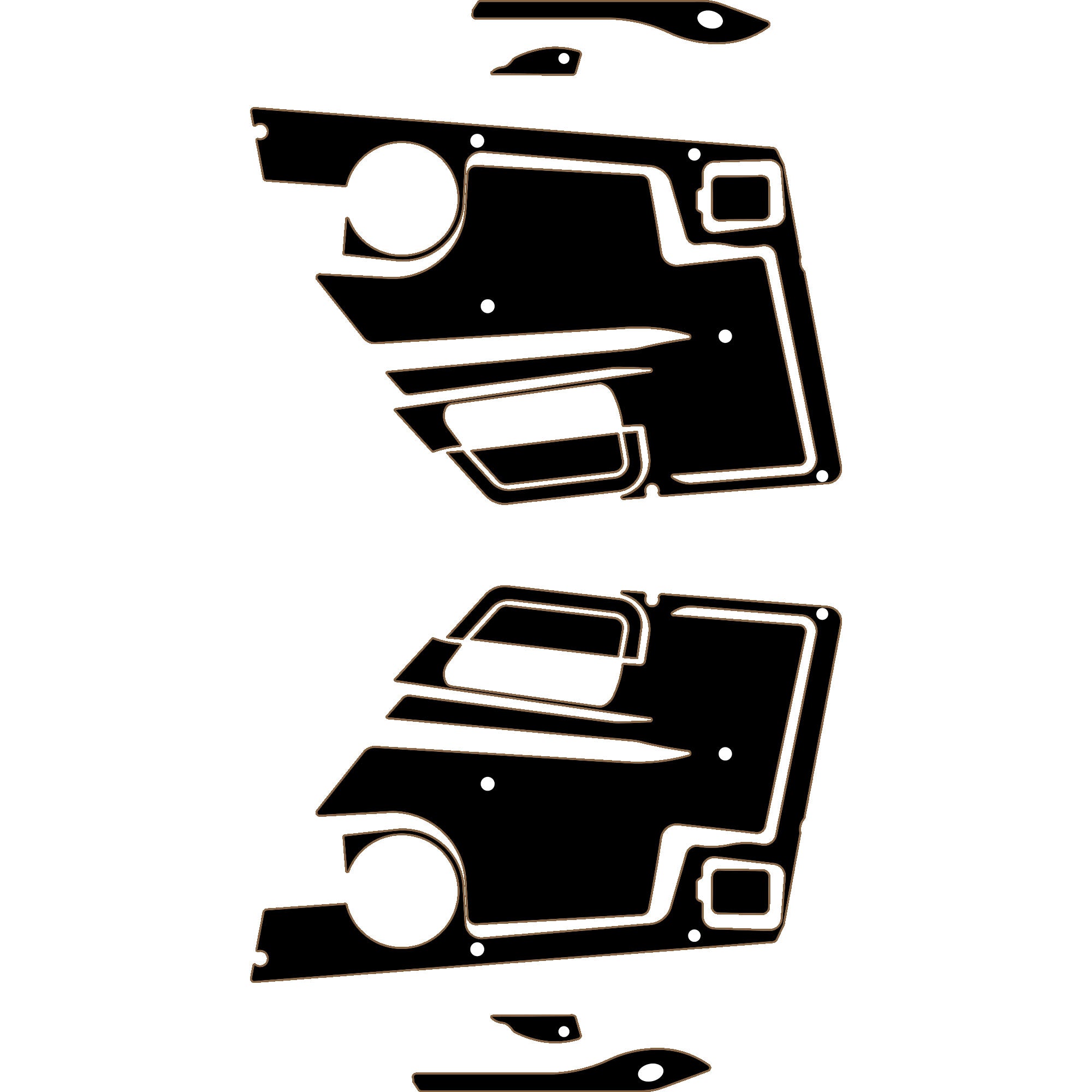 Speed UTV El Diablo - 2 Seat Door Liners - OEM