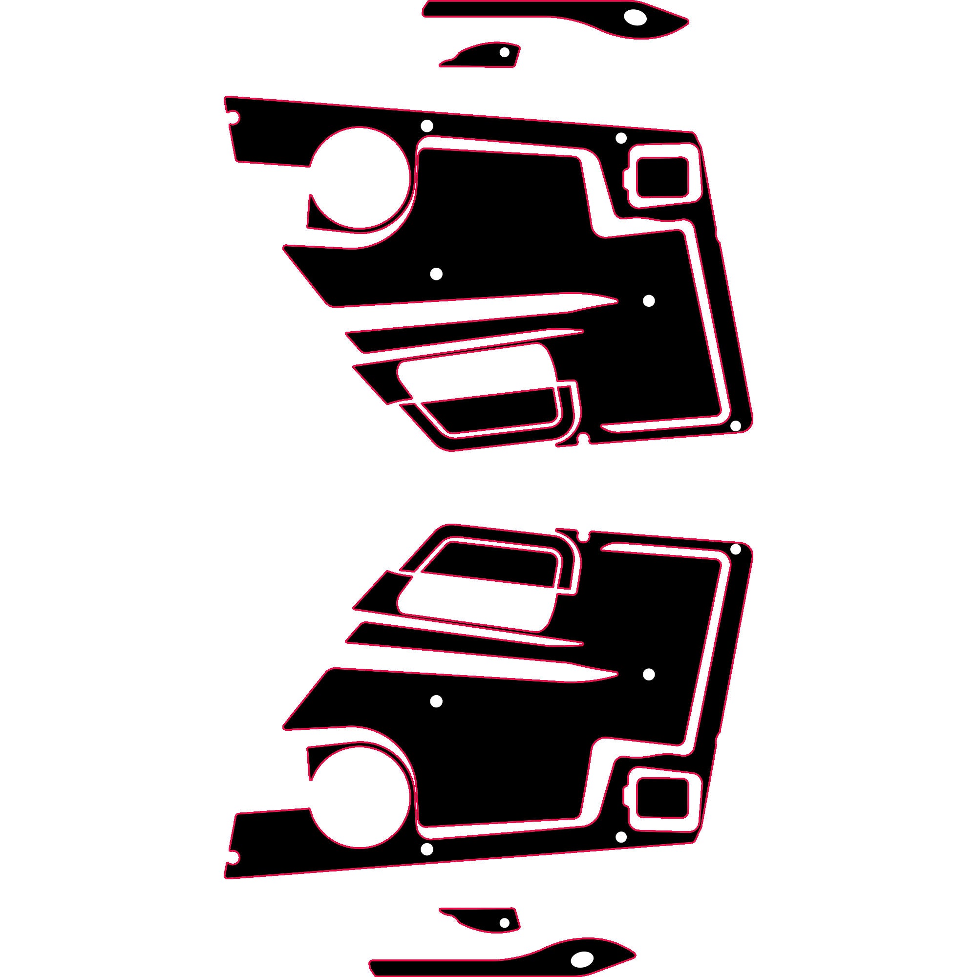 Speed UTV El Diablo - 2 Seat Door Liners - OEM