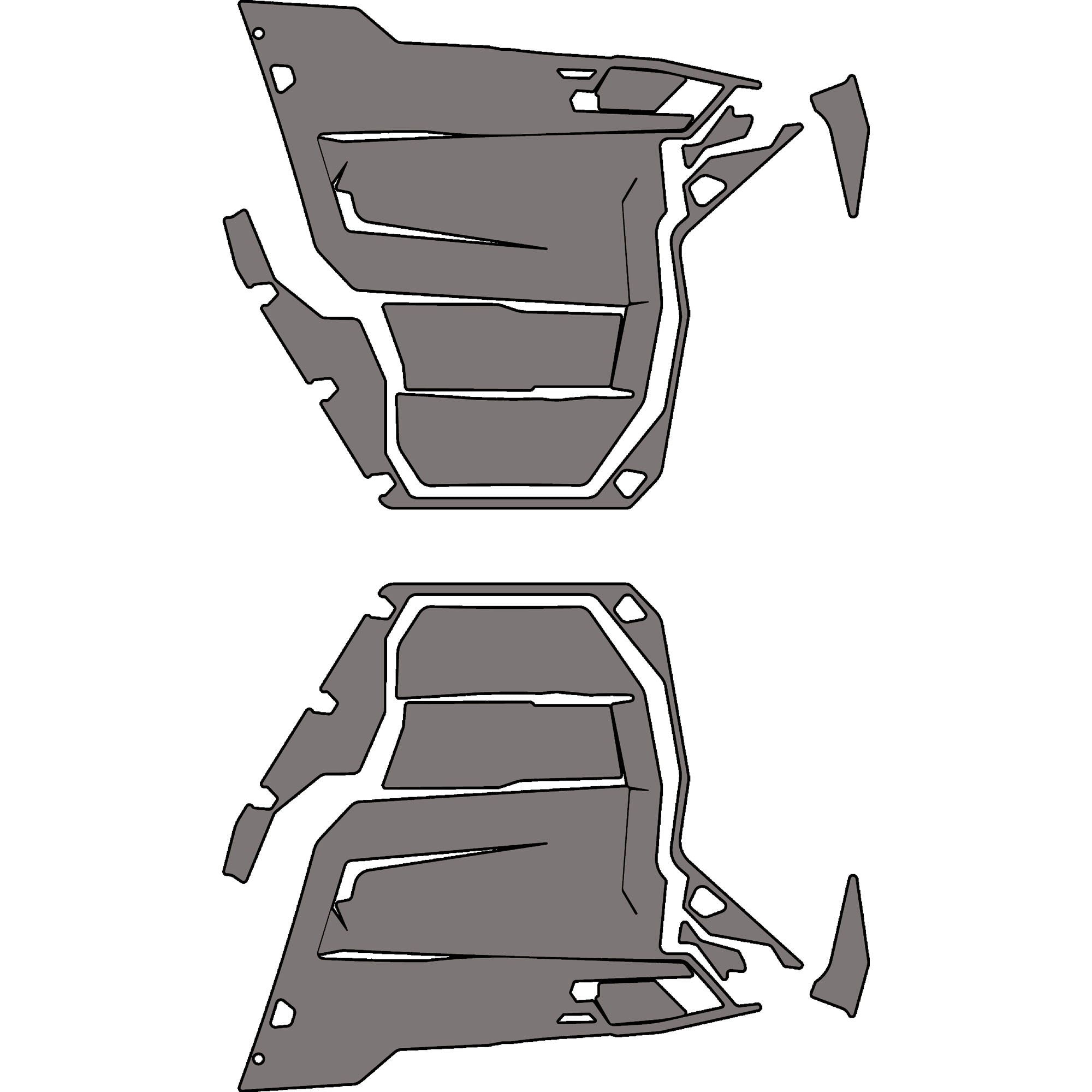 Can-Am Defender - 2 Seat Door Liners - OEM