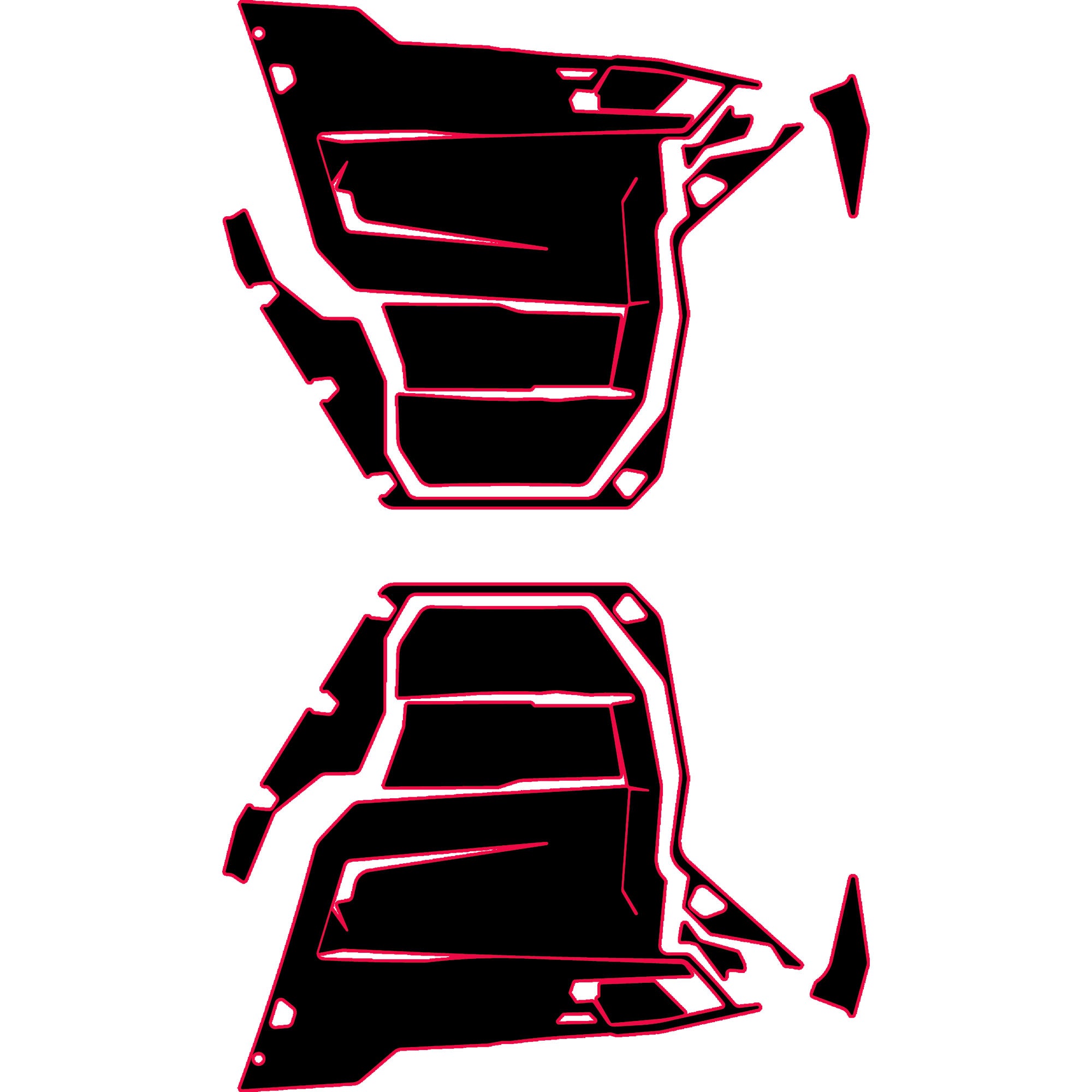 Can-Am Defender - 2 Seat Door Liners - OEM