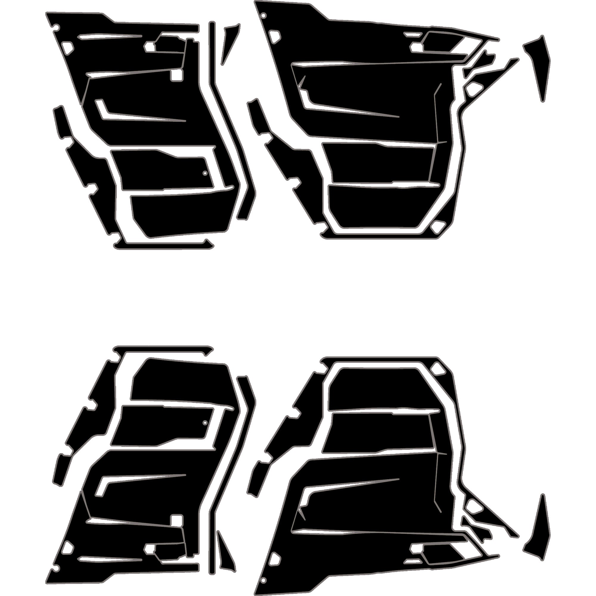 Can-Am Defender - 4 Seat Door Liners - OEM