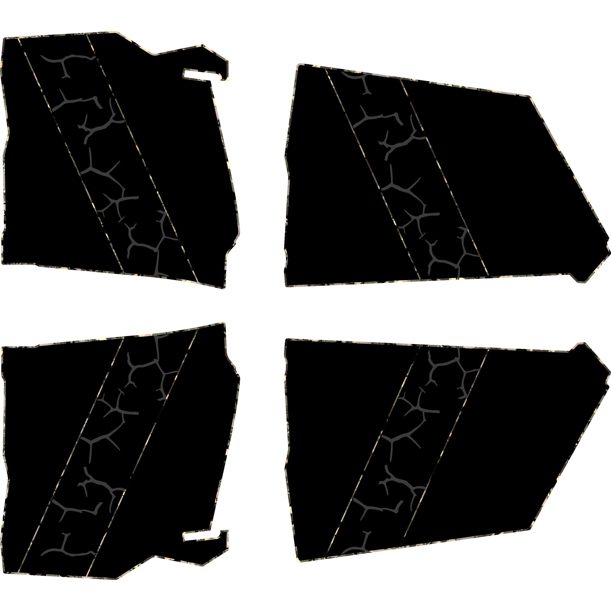 Can-Am Maverick X3 - 4 Seat Door Liners - AZP