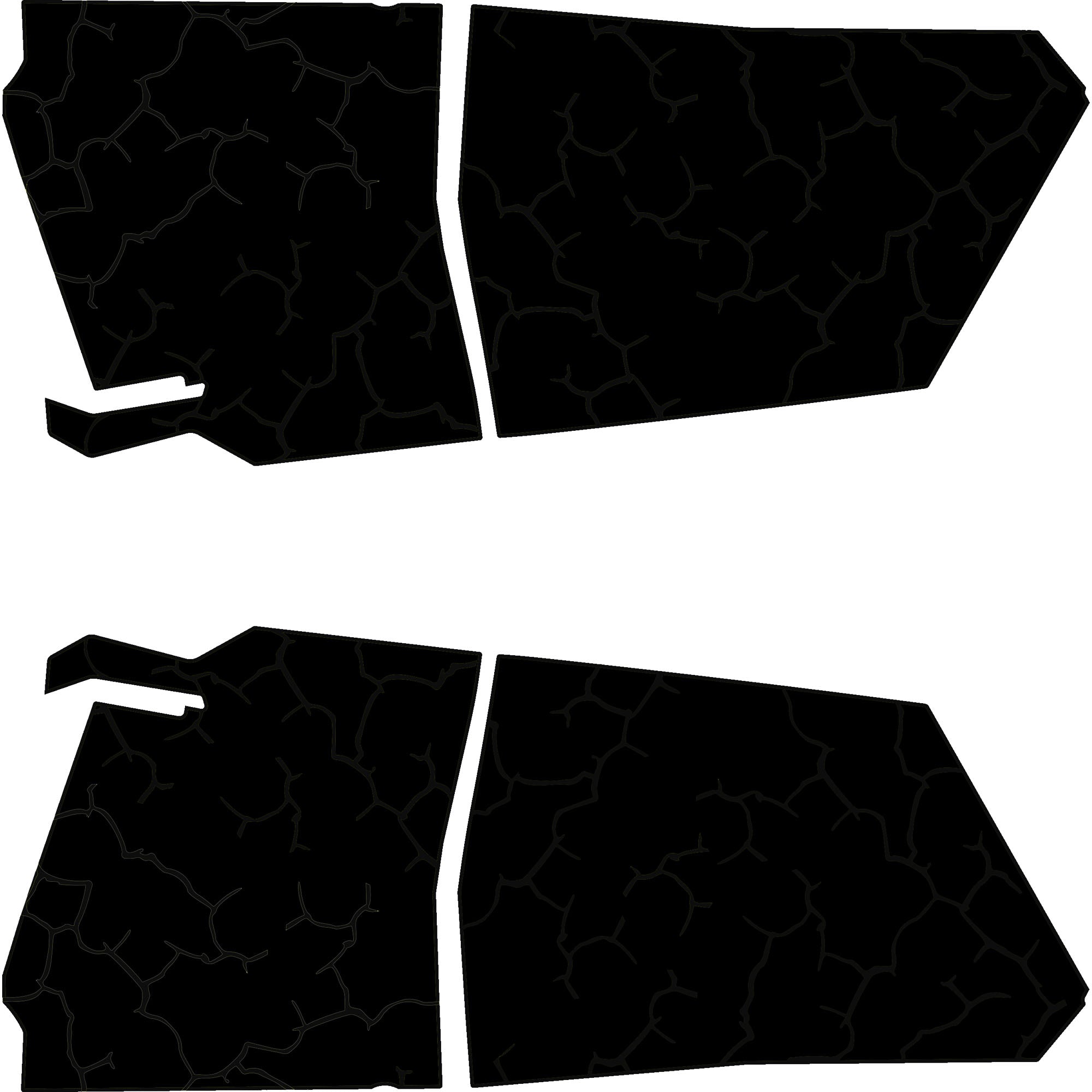 Polaris RZR Pro R - 4 Seat Door Liners - TMW