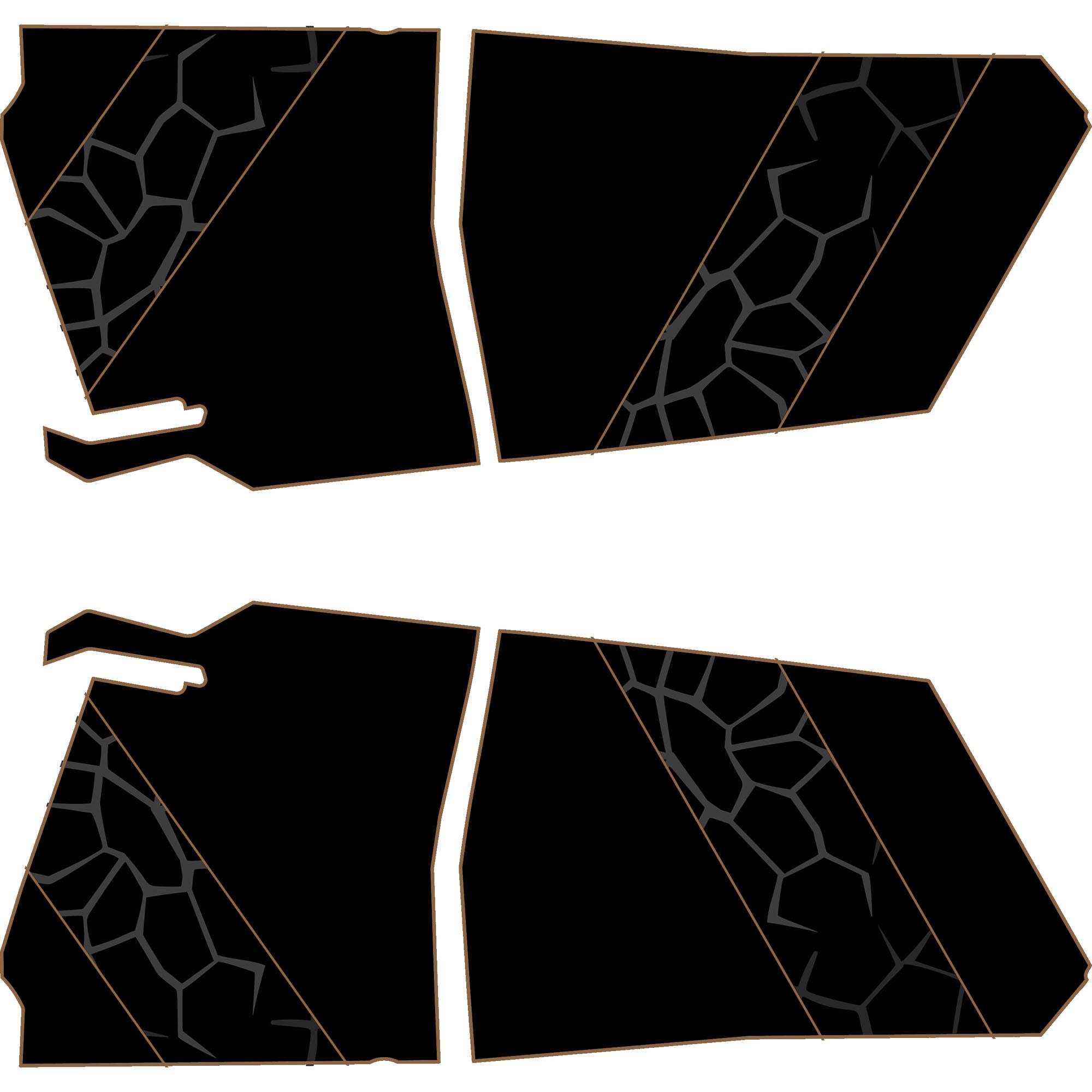 Polaris RZR Pro R - 4 Seat Door Liners - TMW