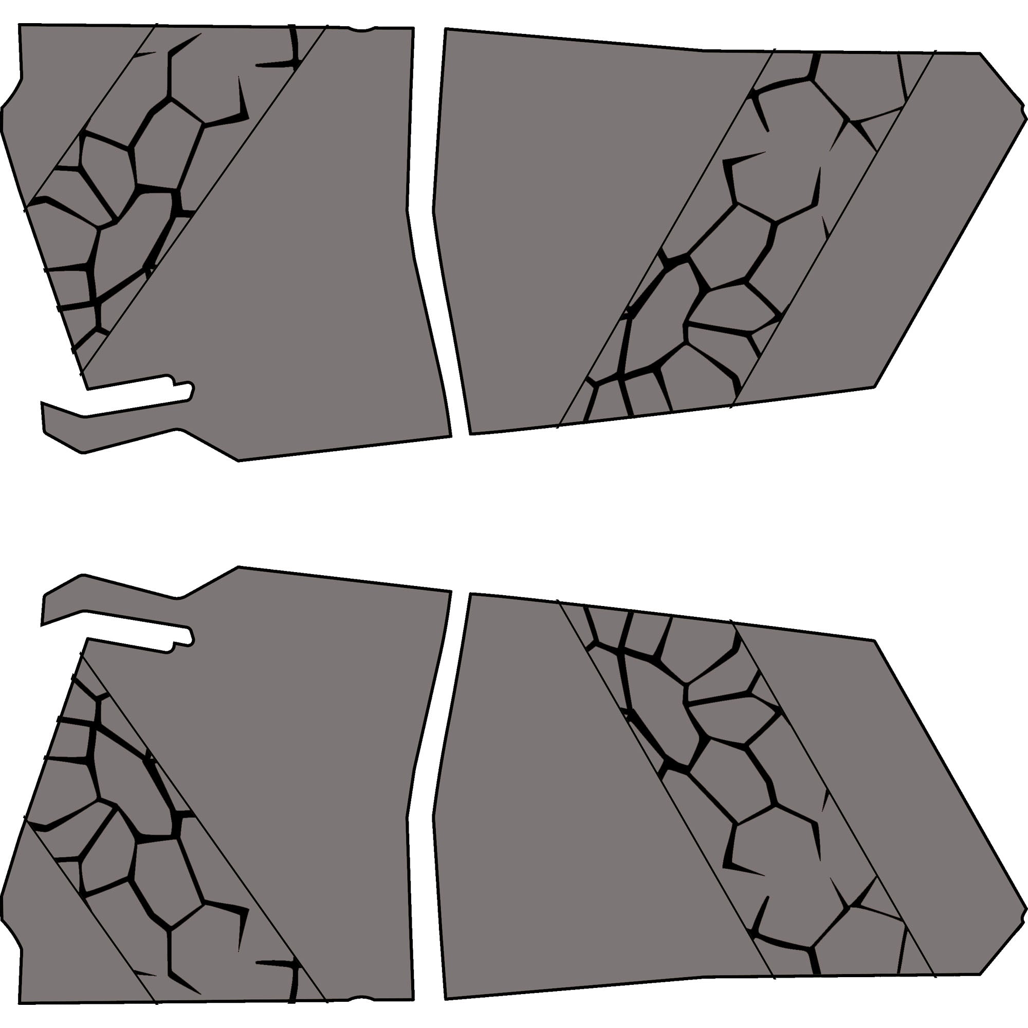 Polaris RZR Pro R - 4 Seat Door Liners - TMW