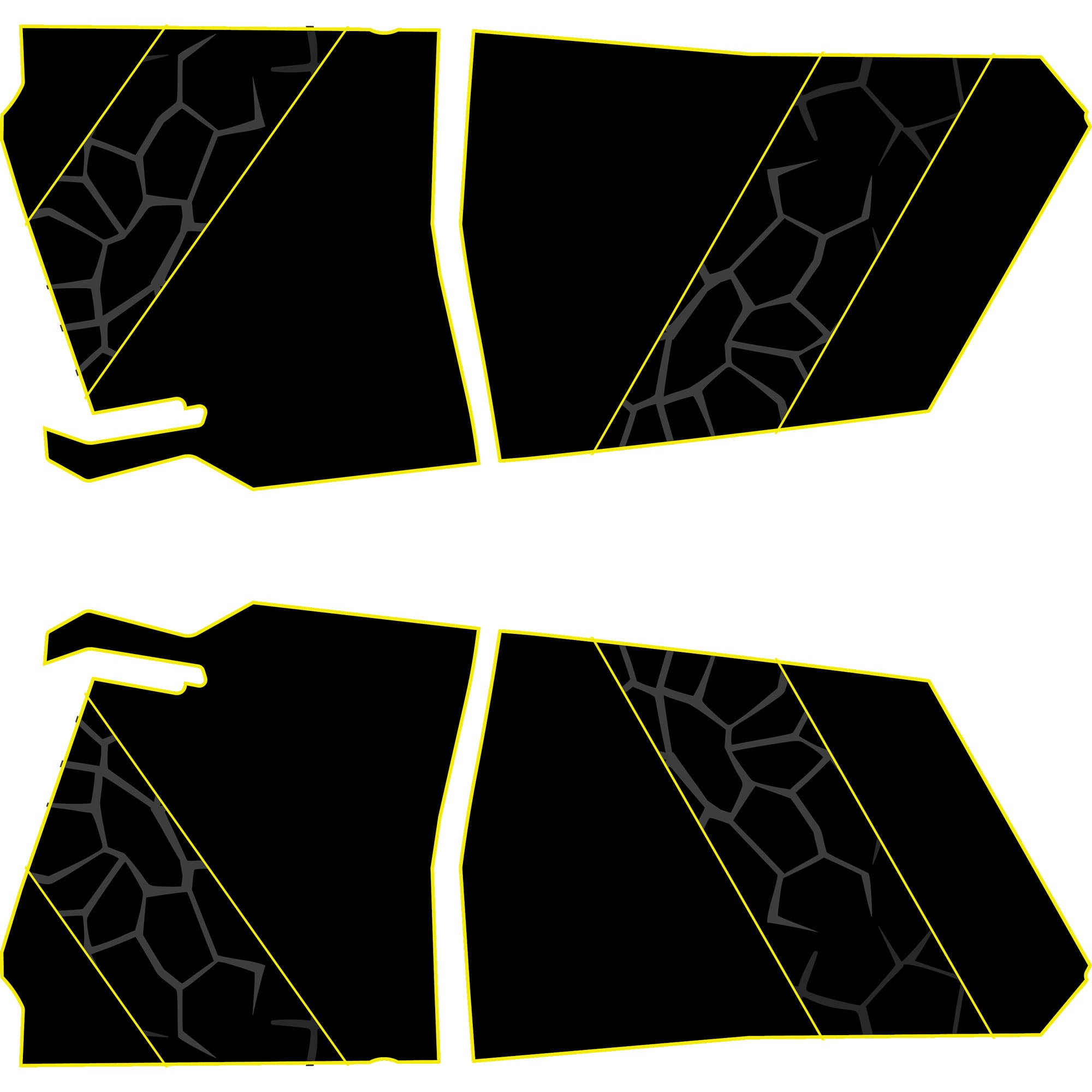 Polaris RZR Pro R - 4 Seat Door Liners - TMW