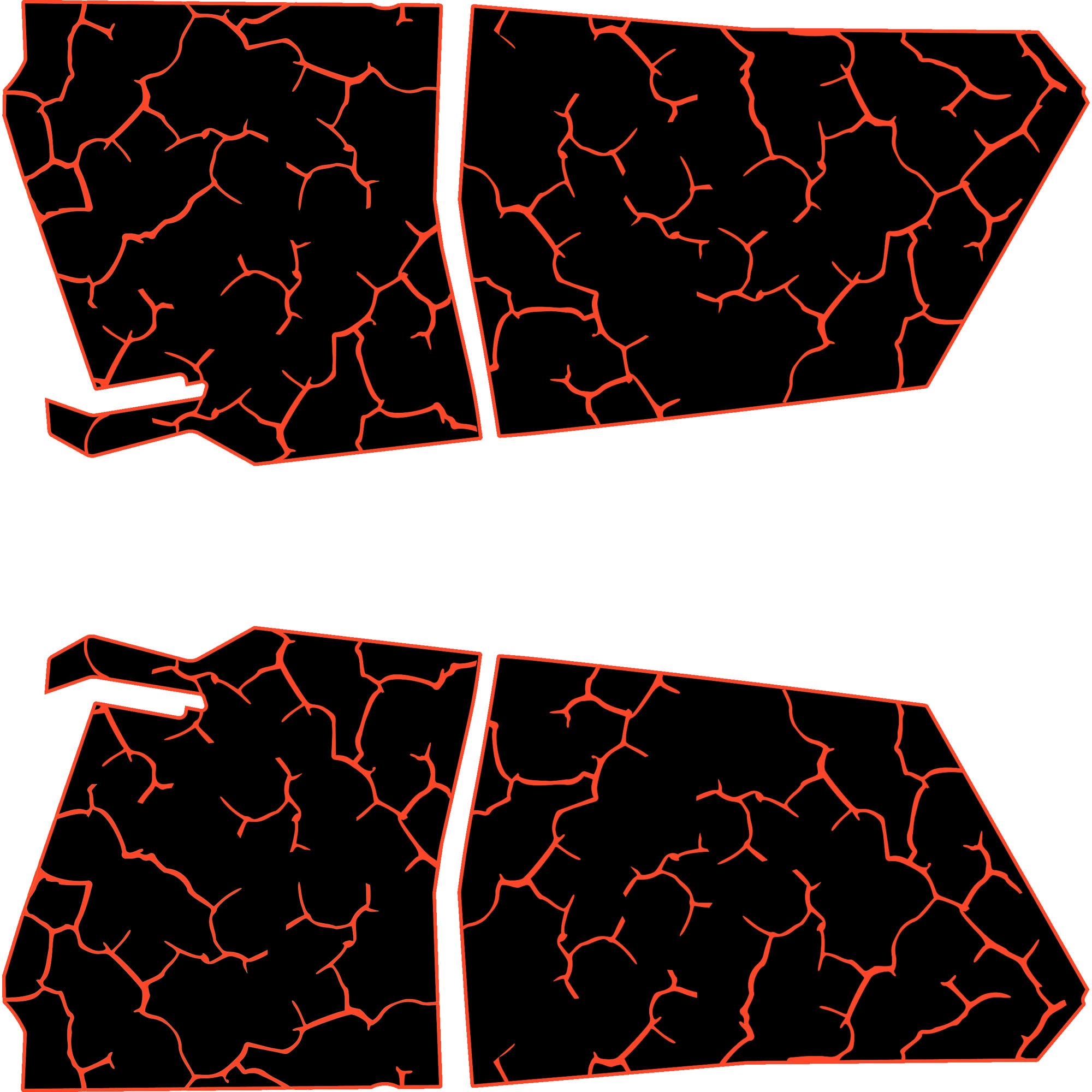 Polaris RZR Pro R - 4 Seat Door Liners - TMW