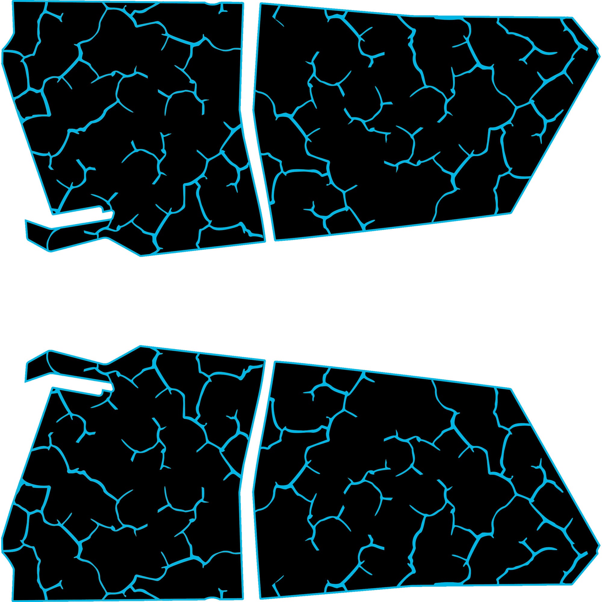 Polaris RZR Pro R - 4 Seat Door Liners - TMW