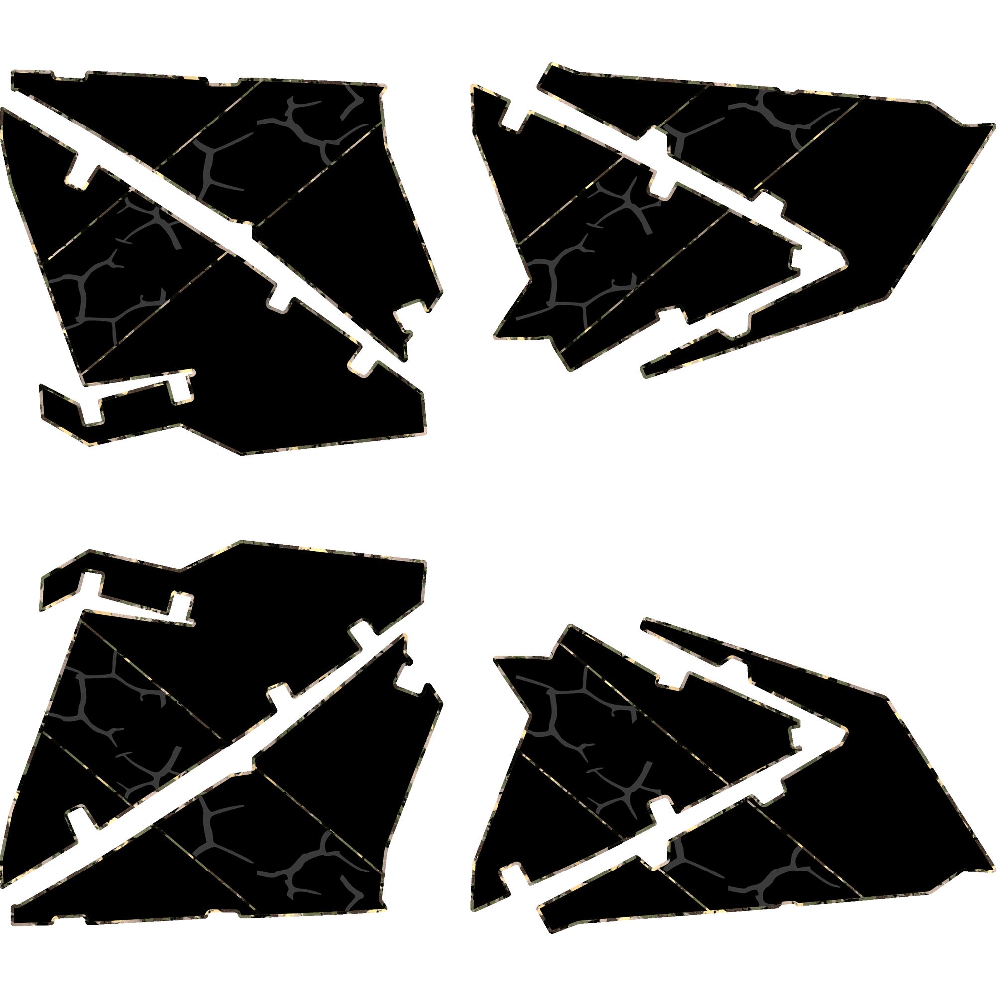 Polaris RZR Pro R - 4 Seat Door Liners - OEM