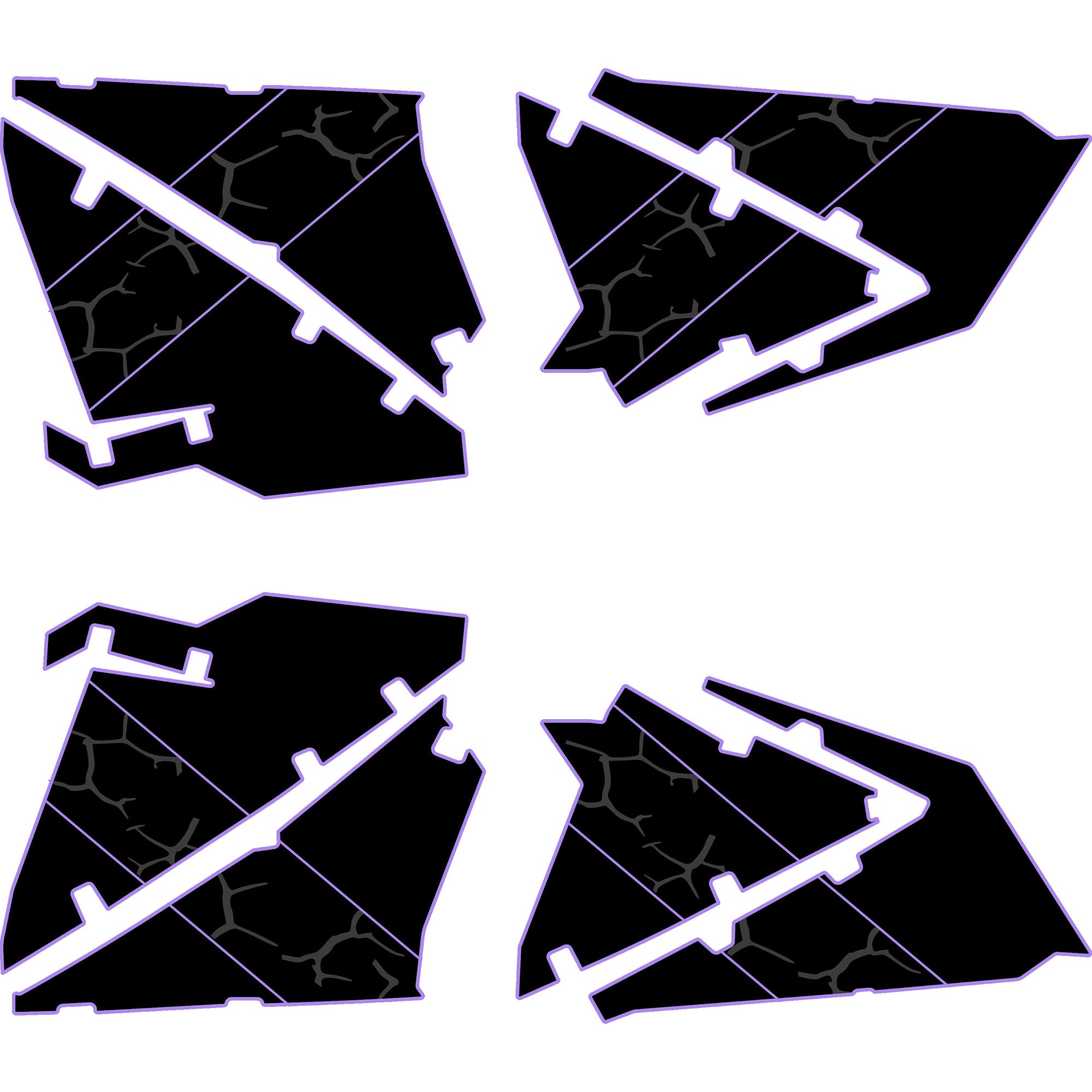 Polaris RZR Pro R - 4 Seat Door Liners - OEM