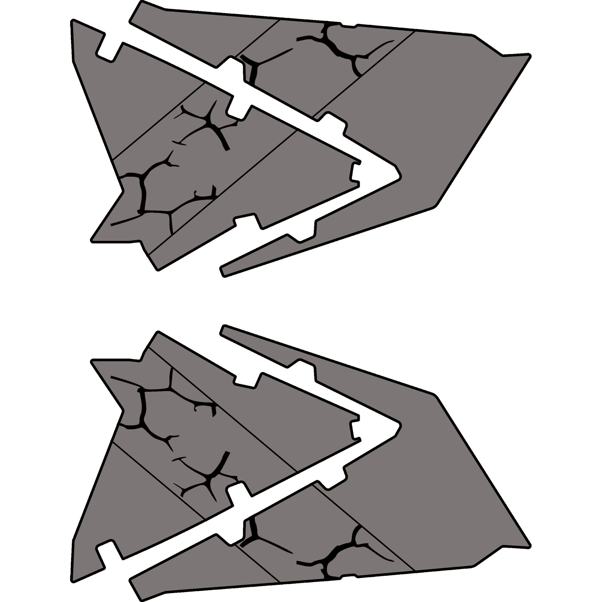 Polaris RZR Pro R - 2 Seat Door Liners - OEM