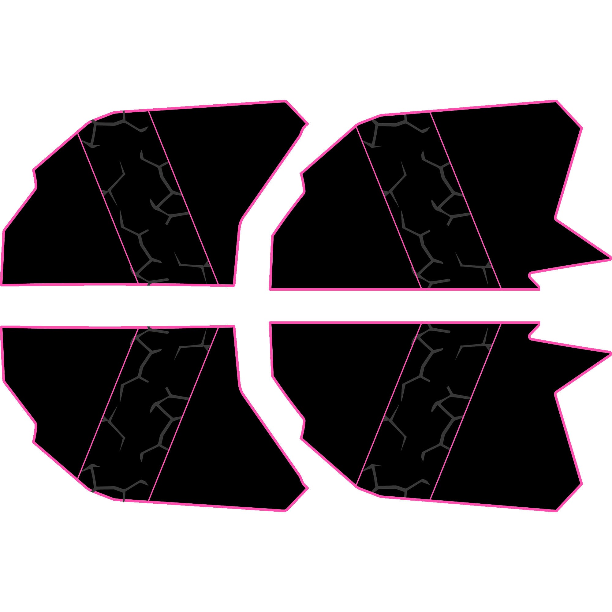 Can-Am Maverick X3 - 4 Seat Door Liners - TMW