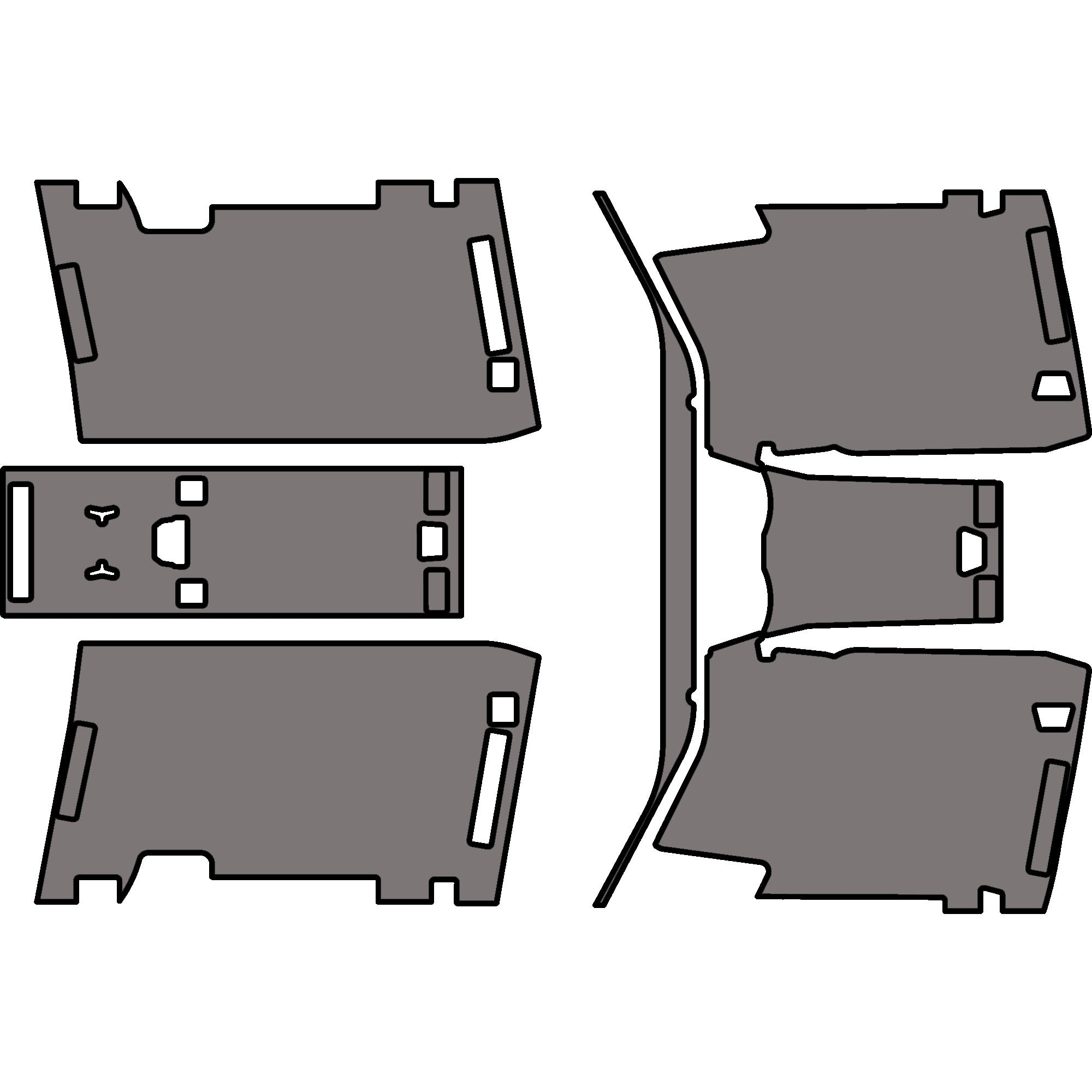 2024-2025 Can-Am Maverick R - 4 Seat Headliner - OEM