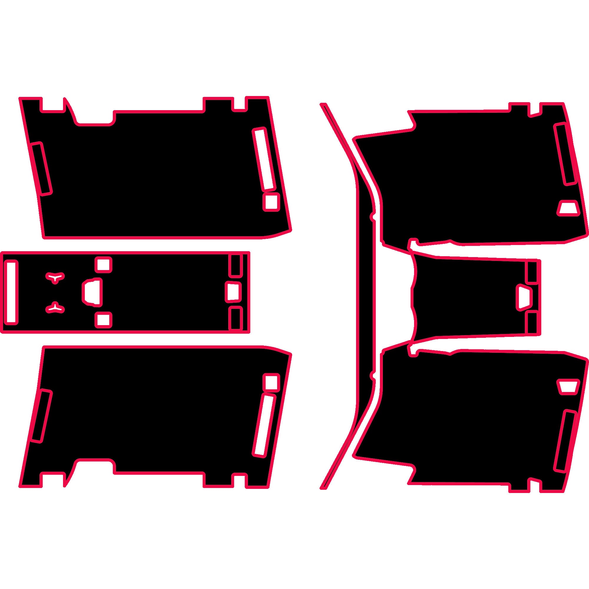 2024-2025 Can-Am Maverick R - 4 Seat Headliner - OEM