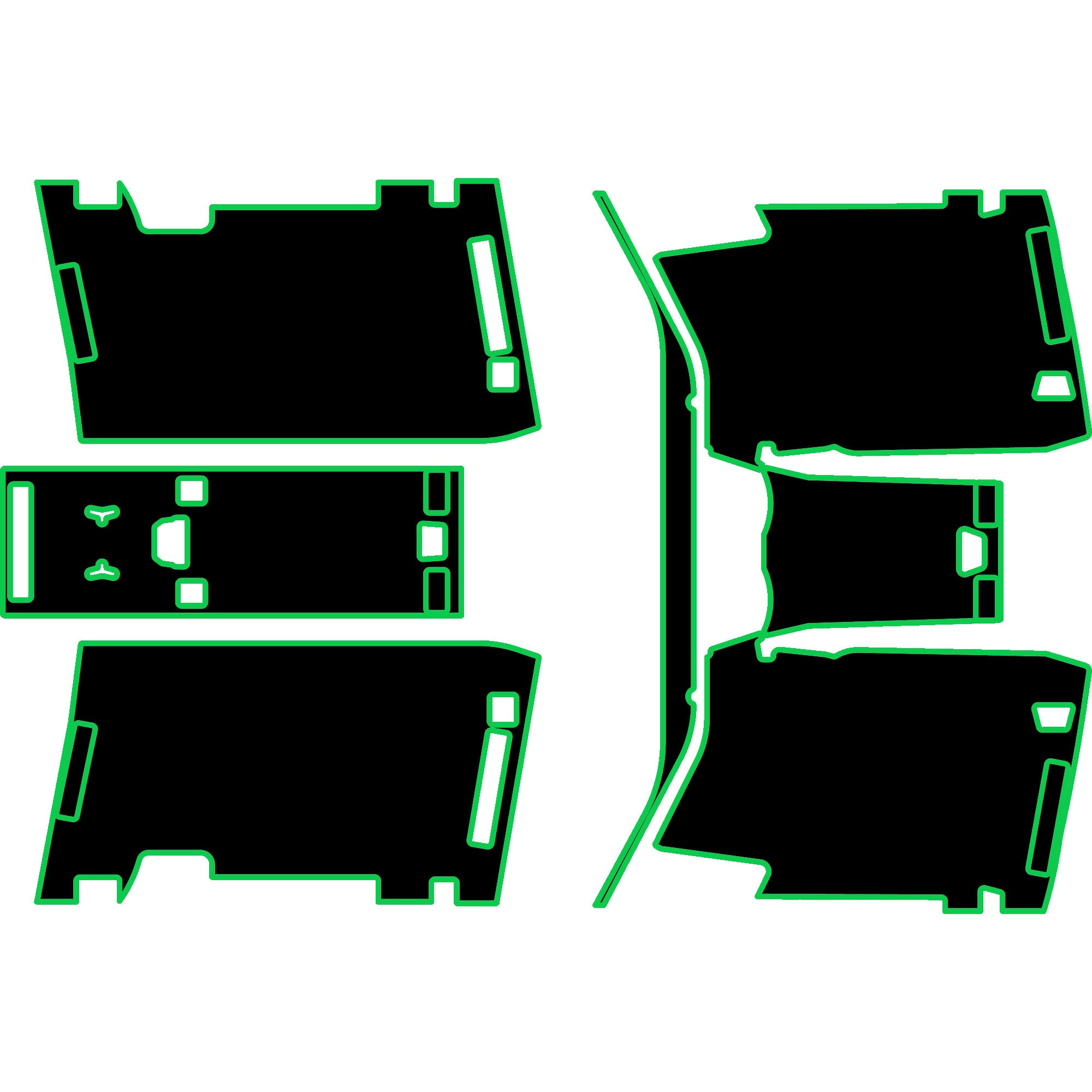 2024-2025 Can-Am Maverick R - 4 Seat Headliner - OEM