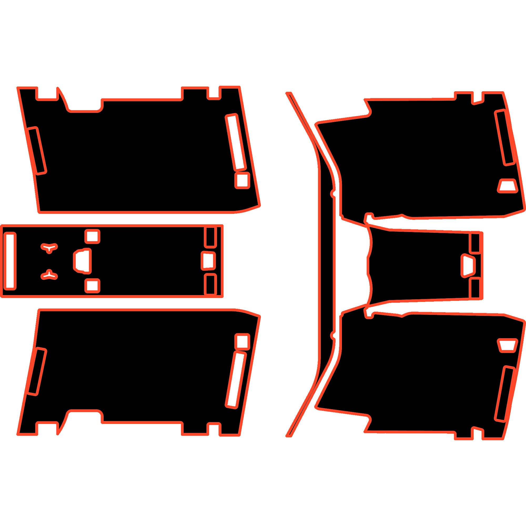 2024-2025 Can-Am Maverick R - 4 Seat Headliner - OEM