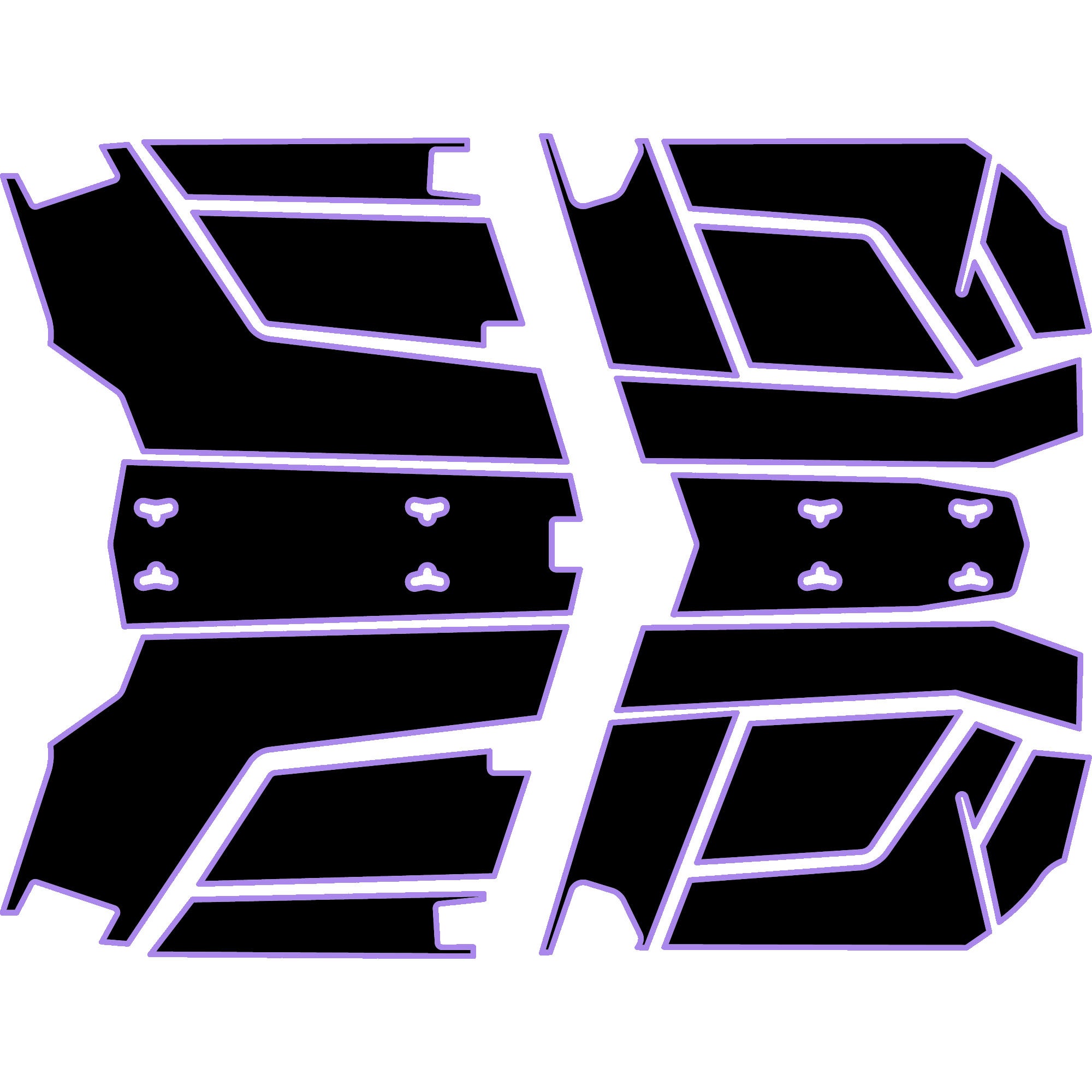 Can-Am Maverick X3 - 4 Seat Headliner - OEM