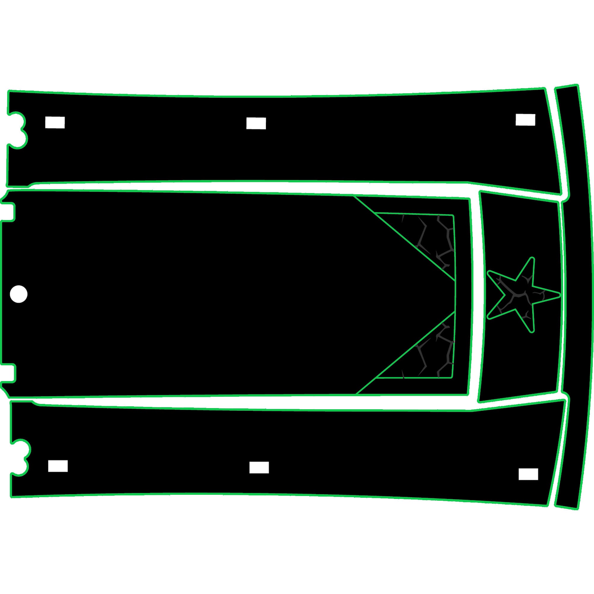 Speed UTV El Jefe - 4 Seat Headliner - OEM