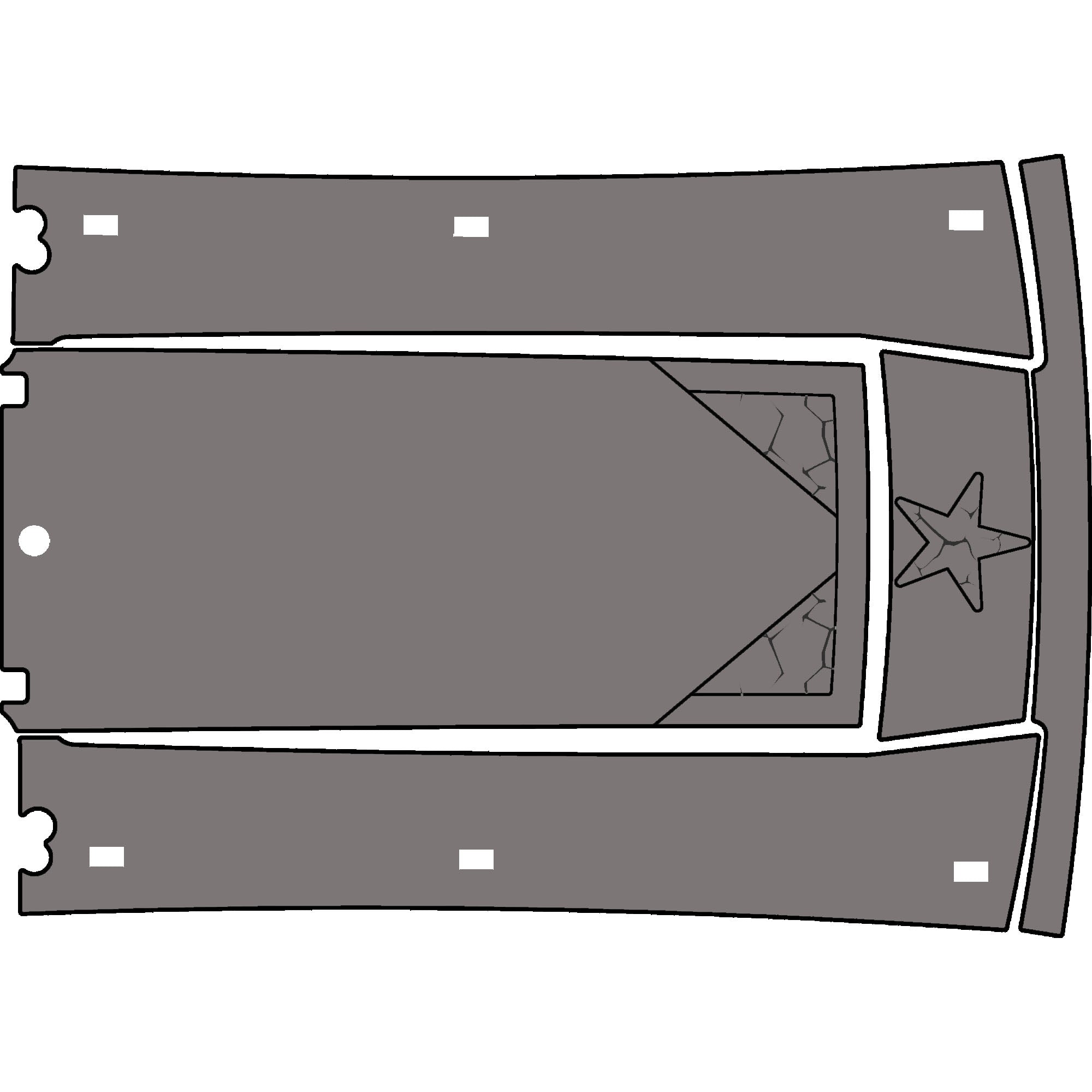 Speed UTV El Jefe - 4 Seat Headliner - OEM