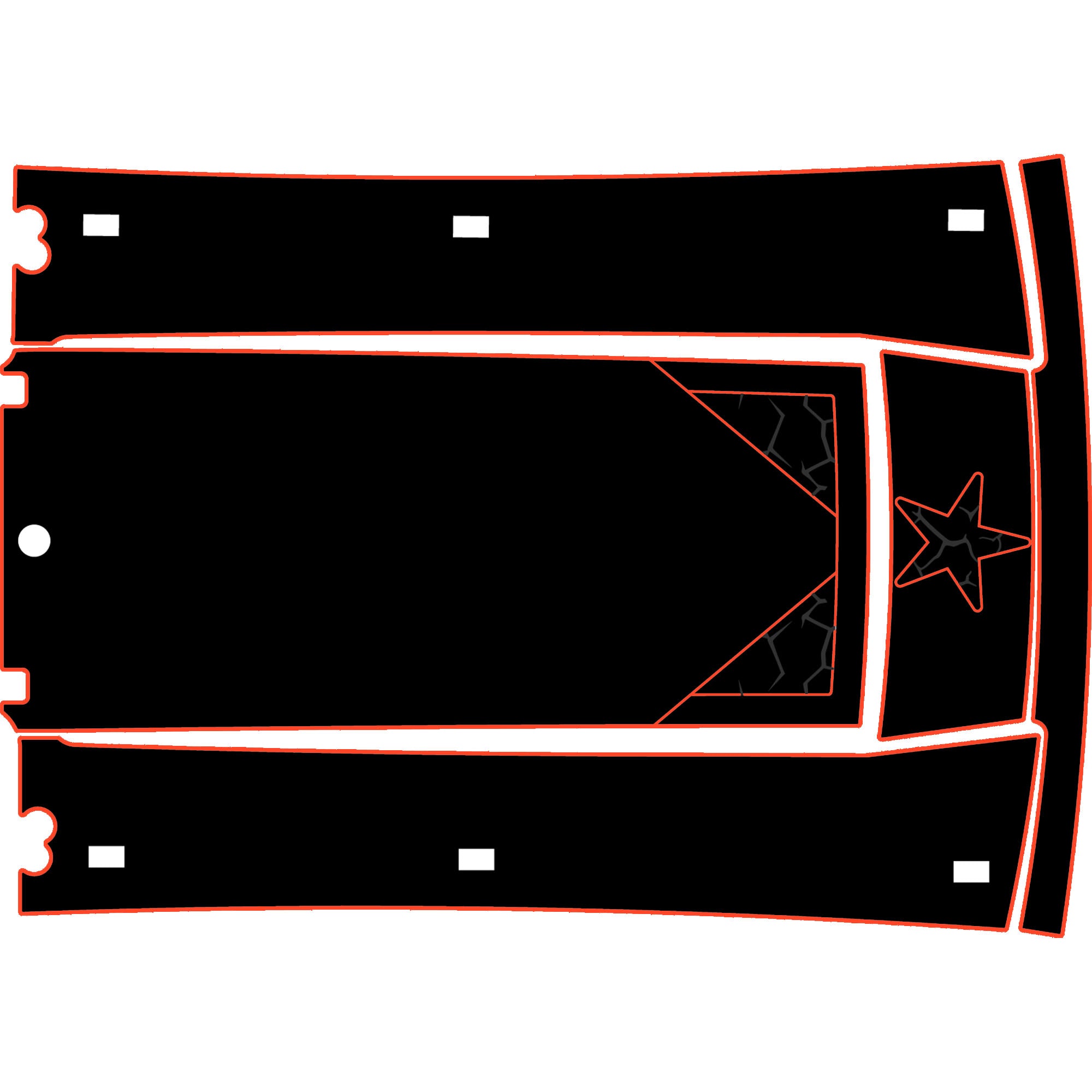 Speed UTV El Jefe - 4 Seat Headliner - OEM